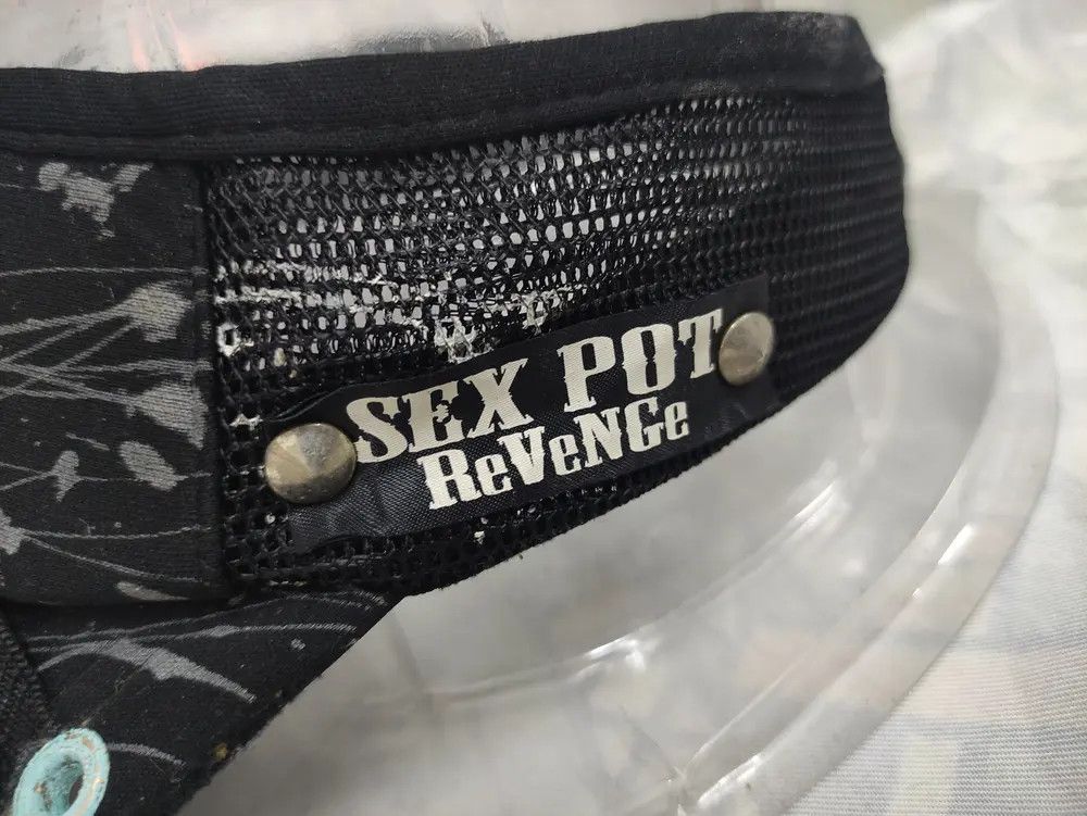 Sex Pot ReVeNGe SEX POT REVENGE VISOR CAP PUNK STYLE Size ONE SIZE - 5 Thumbnail
