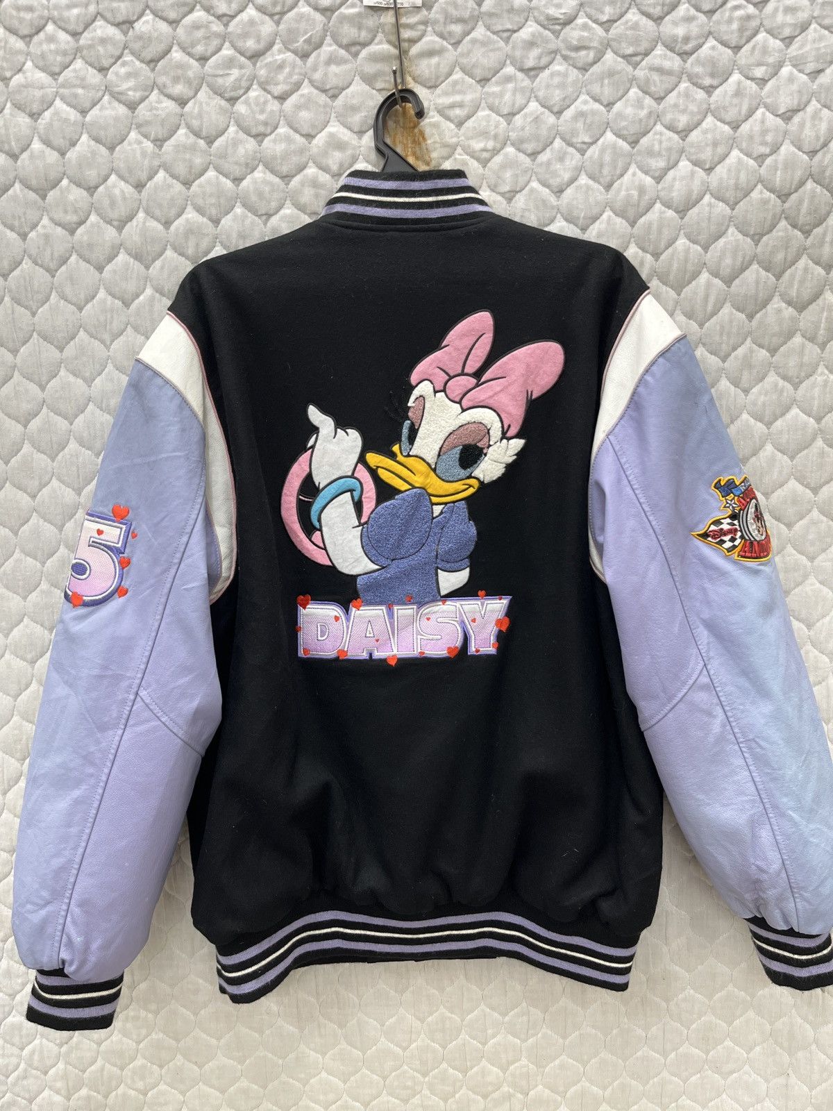 Jeff Hamilton 🔥🔥🔥JEFF HAMILTON DISNEY DAYTONA VARSITY REVERSIBLE JACKET Size US L / EU 52-54 / 3 - 1 Thumbnail
