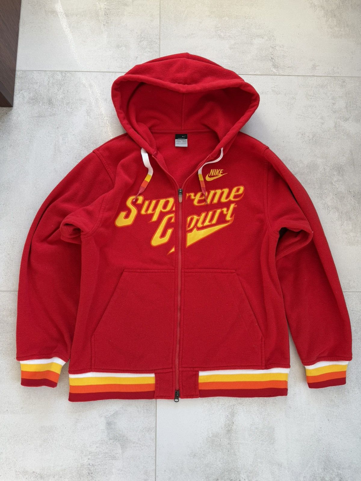 Nike Nike Supreme Court Vintage Tracksuit Set Jacket + Pants Size US M / EU 48-50 / 2 - 10 Thumbnail