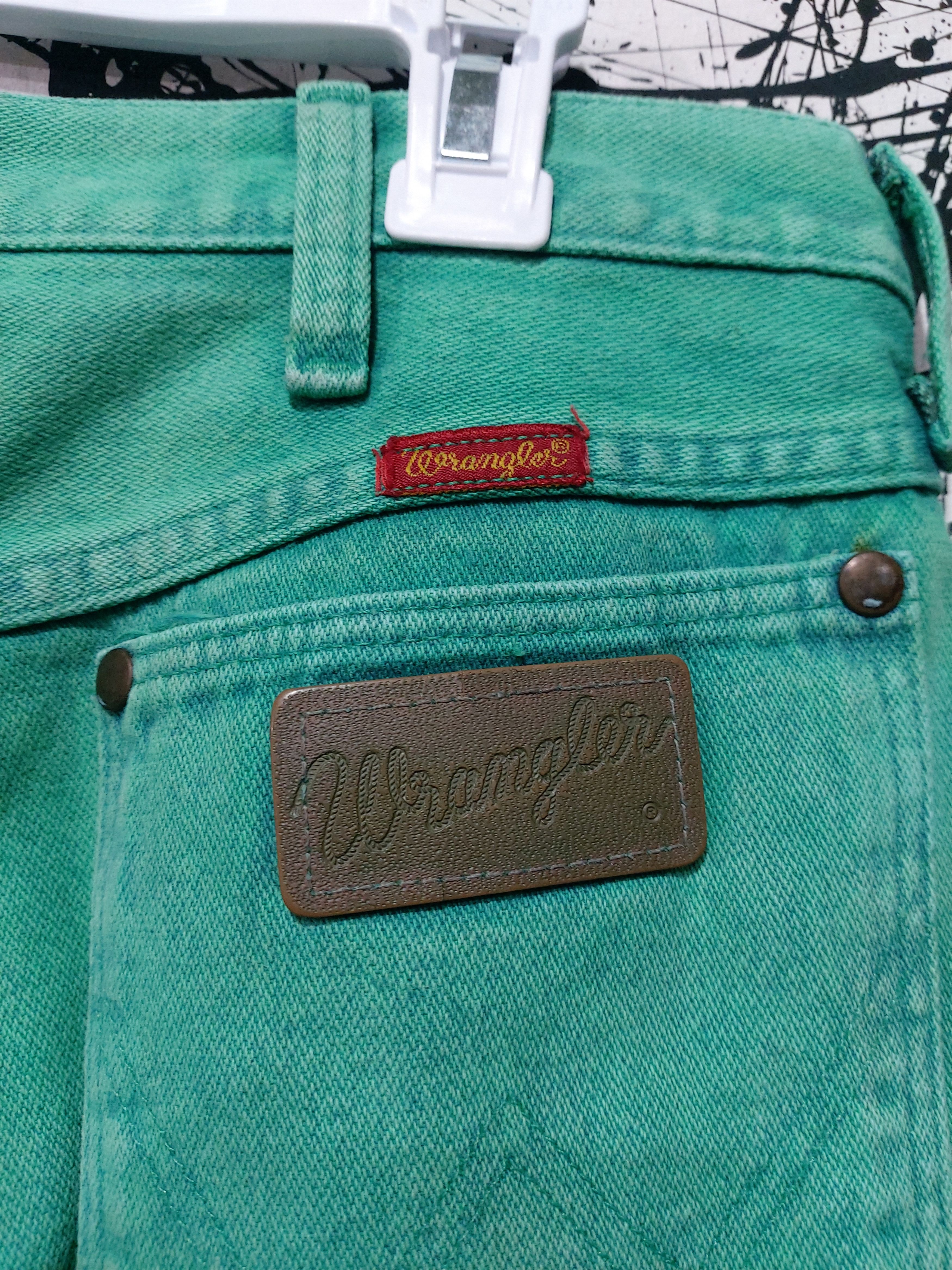 Vintage × Wrangler WRANGLER SHORT PANTS JEANS Y2K Size US 30 / EU 46 - 4 Thumbnail