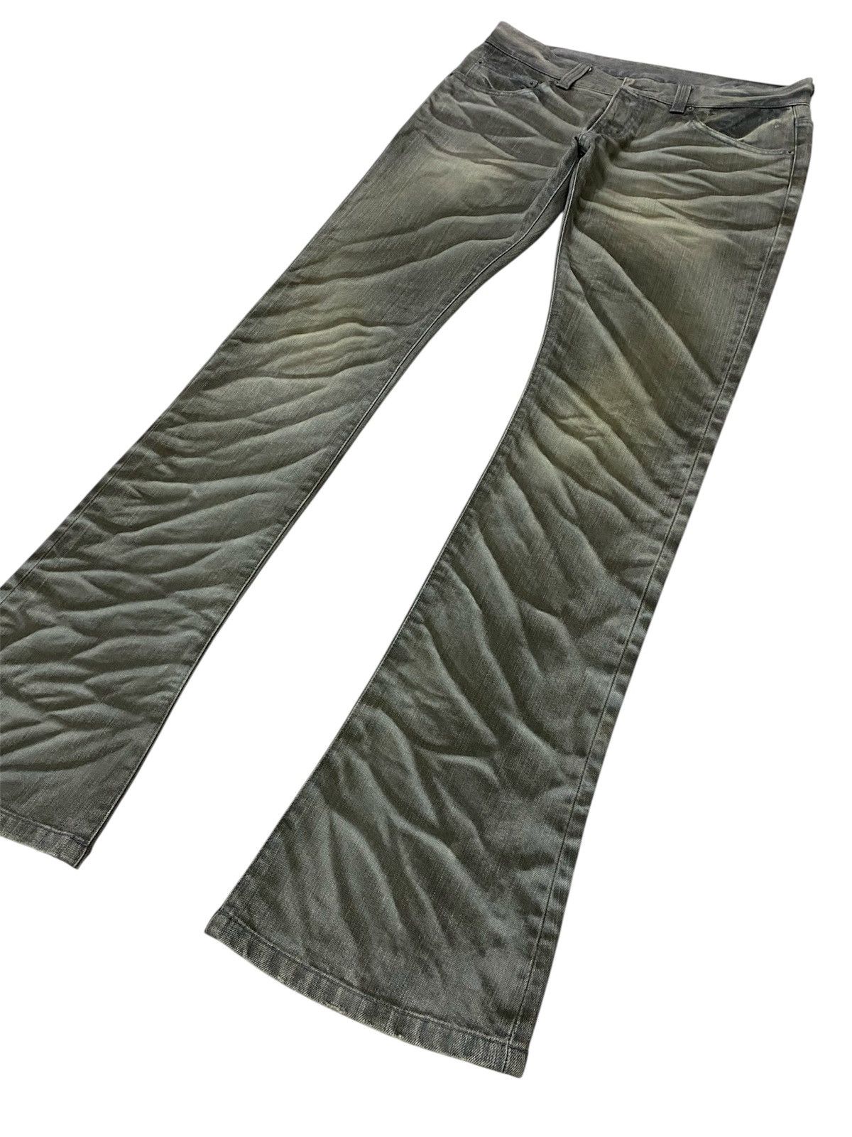 Tornado Mart 💃Tornado Mart Smokey Bootcut Denim Pants Size 30" / US 8 / IT 44 - 22 Thumbnail