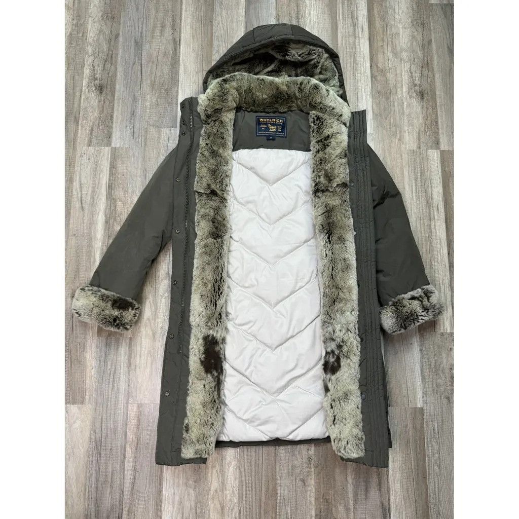 Woolrich Woolen Mills Woolrich Jacket Khaki Size M Size 4XL / US 24-26 - 5 Thumbnail