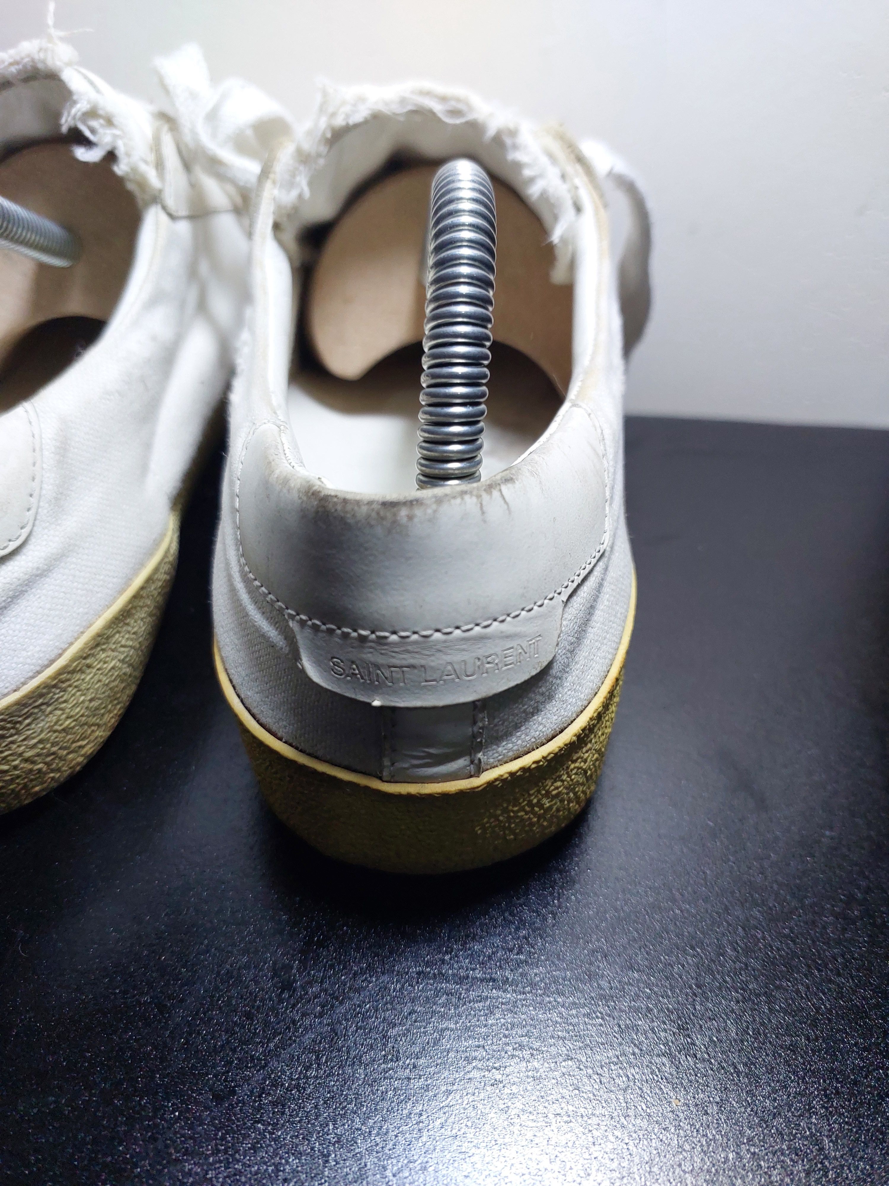 Saint Laurent Paris SAINT LAURENT Distressed Canvas Size US 6.5 / EU 39-40 - 6 Thumbnail