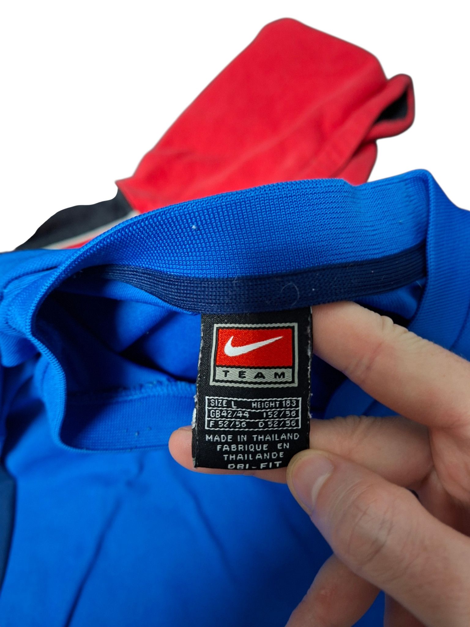 Nike LEEDS UNITED NIKE VINTAGE 2000 SOCCER TRAINING JERSEY TEE Size US L / EU 52-54 / 3 - 4 Thumbnail