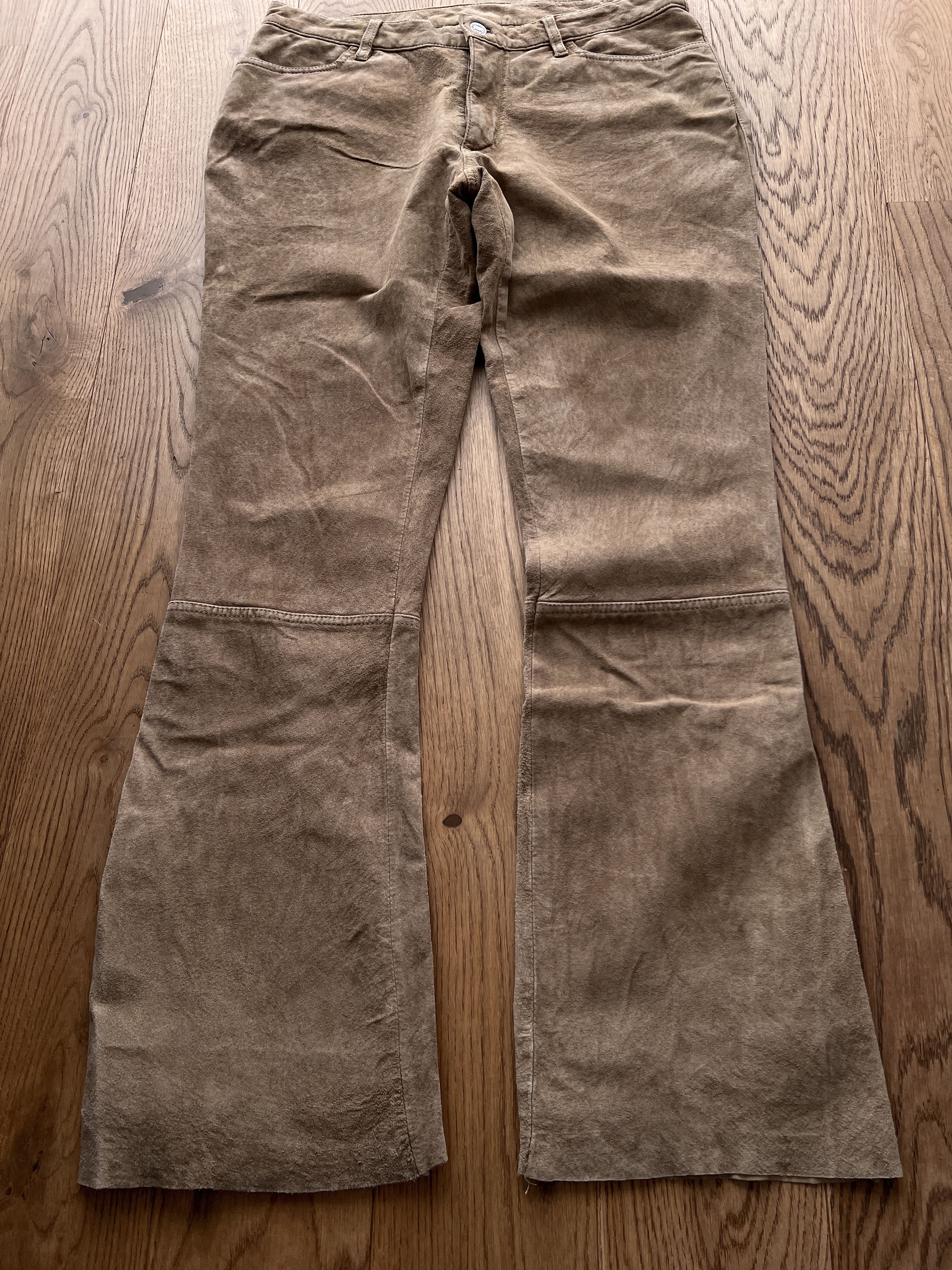 Hysteric Glamour CRAZY Real leather boot cut flared vintage pant 2000s cowboy Size US 33 - 5 Thumbnail