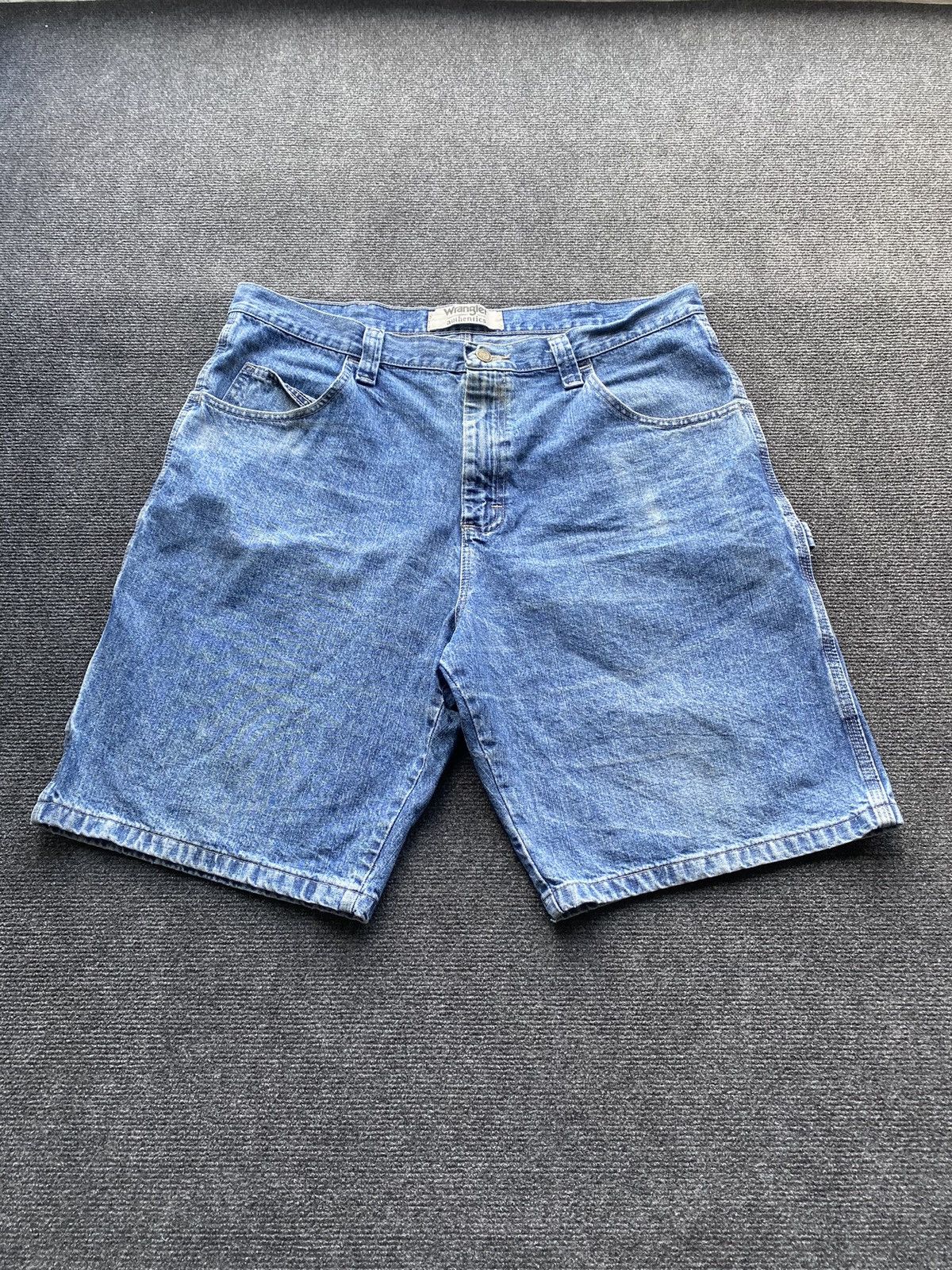 Wrangler 🔥Wrangler Carpenter western cowboy shorts denim 38 Size US 38 / EU 54 - 14 Thumbnail