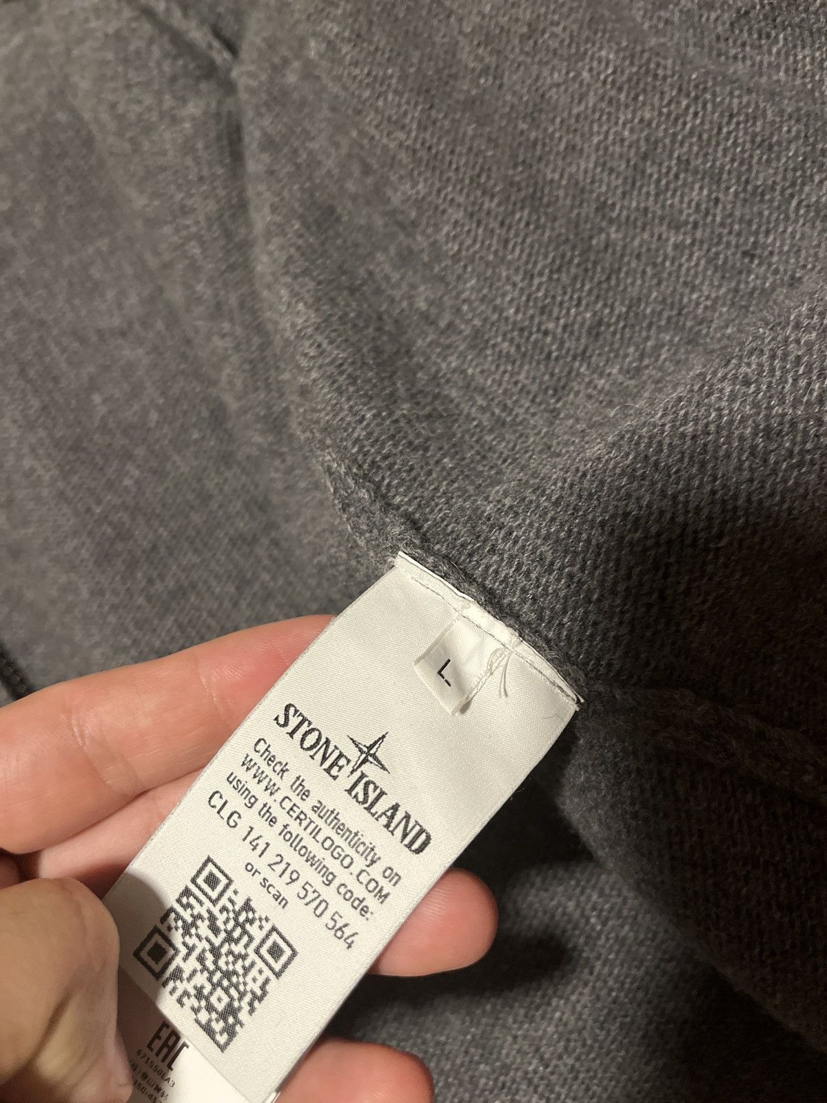 Stone Island Cardigan Stone Island Size US L / EU 52-54 / 3 - 16 Thumbnail