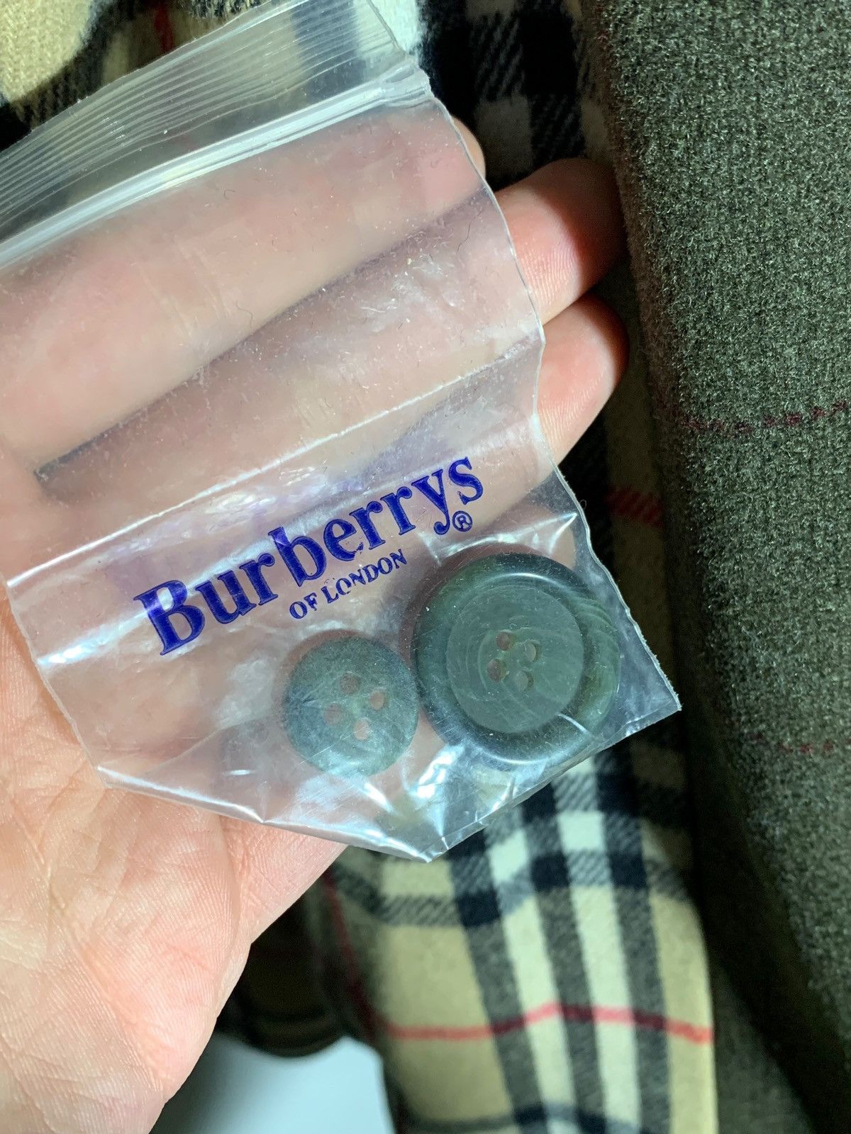 Burberry × Vintage Burberrys Wool Coat Size US L / EU 52-54 / 3 - 14 Thumbnail