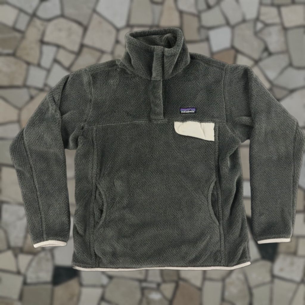 Patagonia Patagonia Better Sweater Snap T Solid Mock Long Sleeve Sweater Charcoal Women's M Size M / US 6-8 / IT 42-44 - 1 Thumbnail