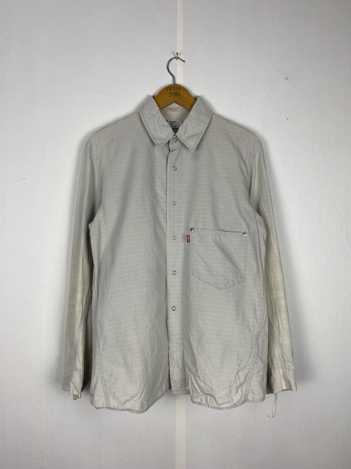 Levi's Vintage Clothing Vintage Levis Button ups Shirt Size US L / EU 52-54 / 3 - 2 Thumbnail