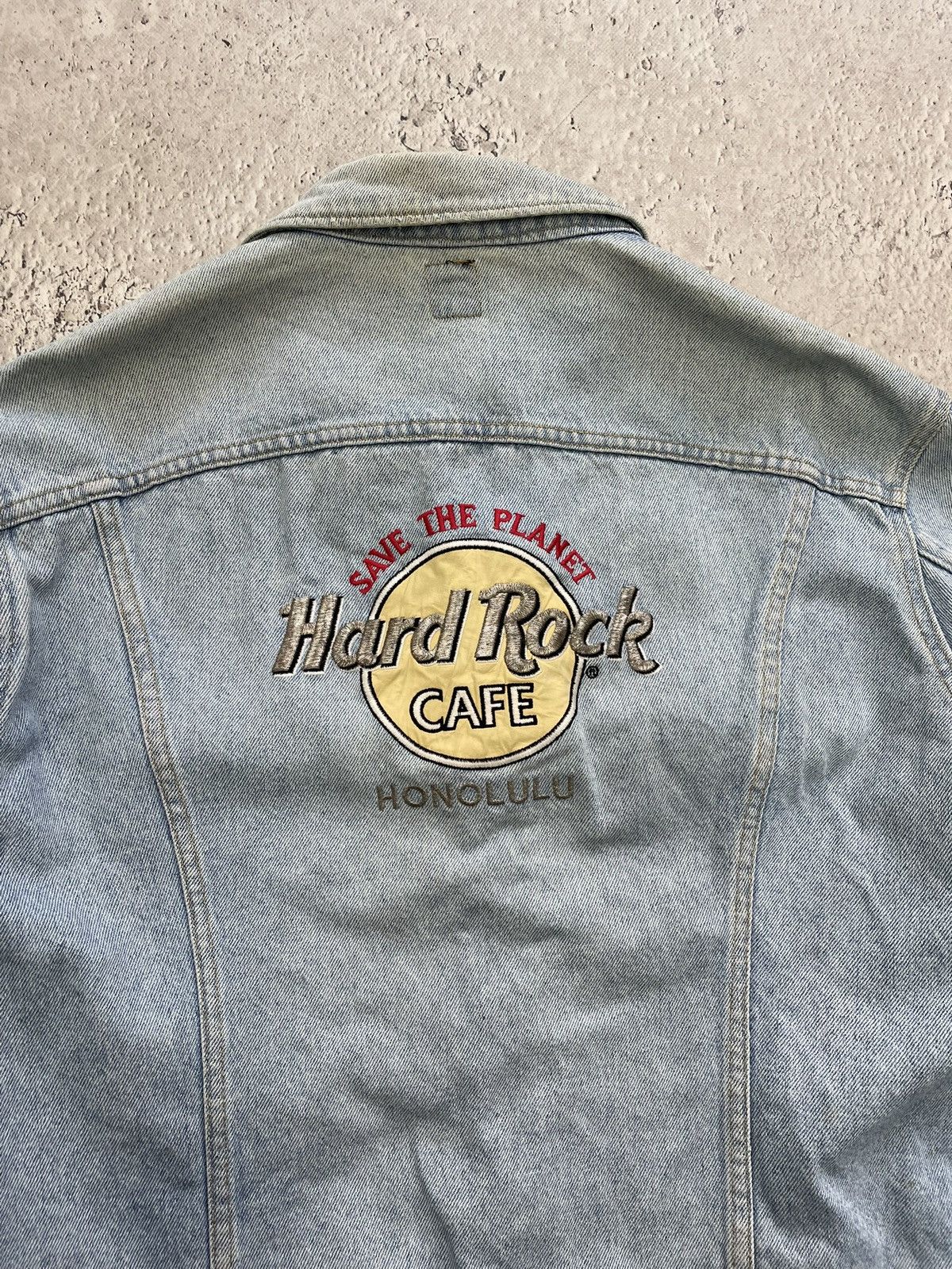 Lee Hard rock cafe x lee faded 90s denim jacket diesel style Size US XL / EU 56 / 4 - 12 Thumbnail