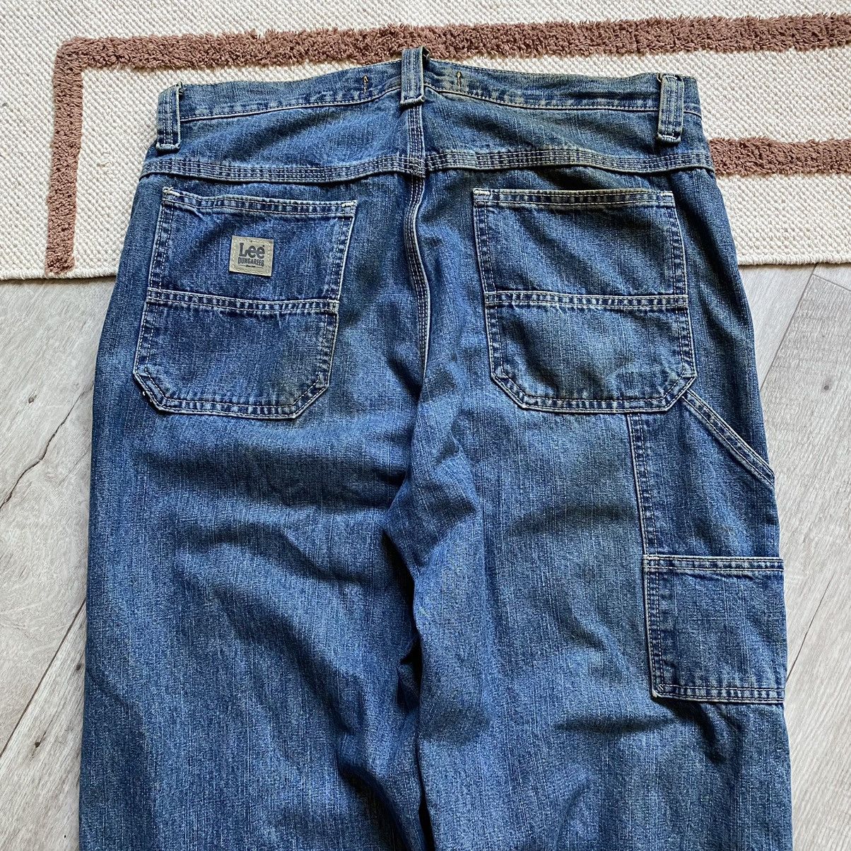 Lee VINTAGE LEE CARPENTER USED MEXICO JEANS Size US 33 - 4 Thumbnail