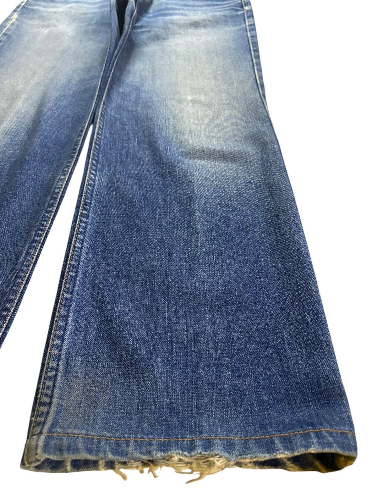 LVC × Levi's × Levi's Vintage Clothing Vintage 90s Levis 560 Faded Wash Distressed Loose Jeans Size US 29 - 7 Thumbnail