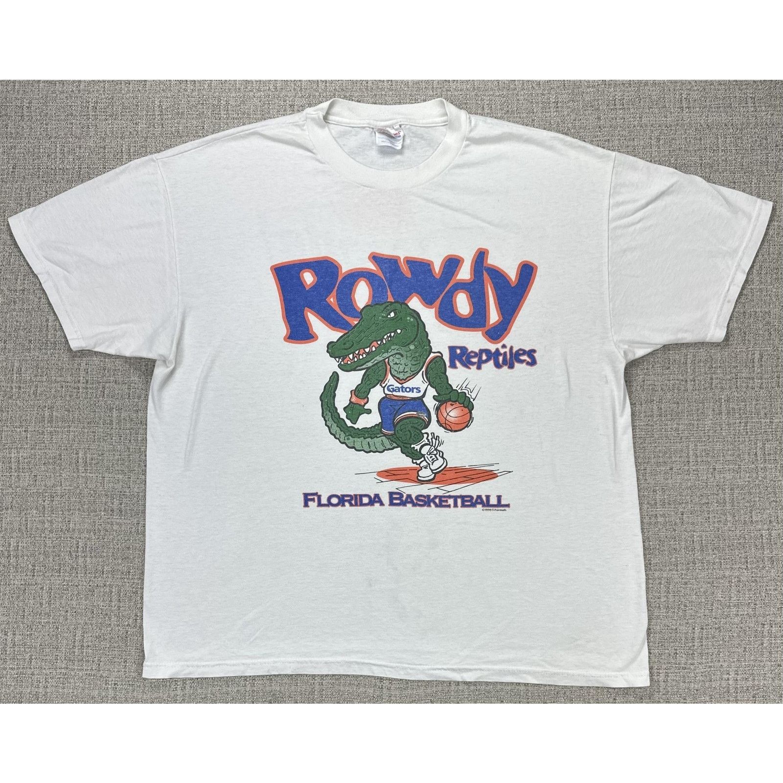 Hanes Florida Gators Shirt XL Rowdy Reptiles Basketball Gatorade Size US XL / EU 56 / 4 - 1 Thumbnail