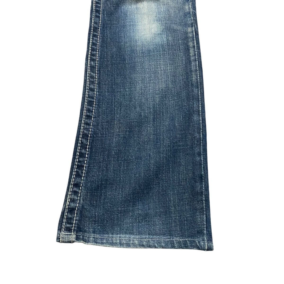 semanticdesign Semantic Design Twin Guns Denim Flare Jeans Distressed Size US 32 / EU 48 - 9 Thumbnail