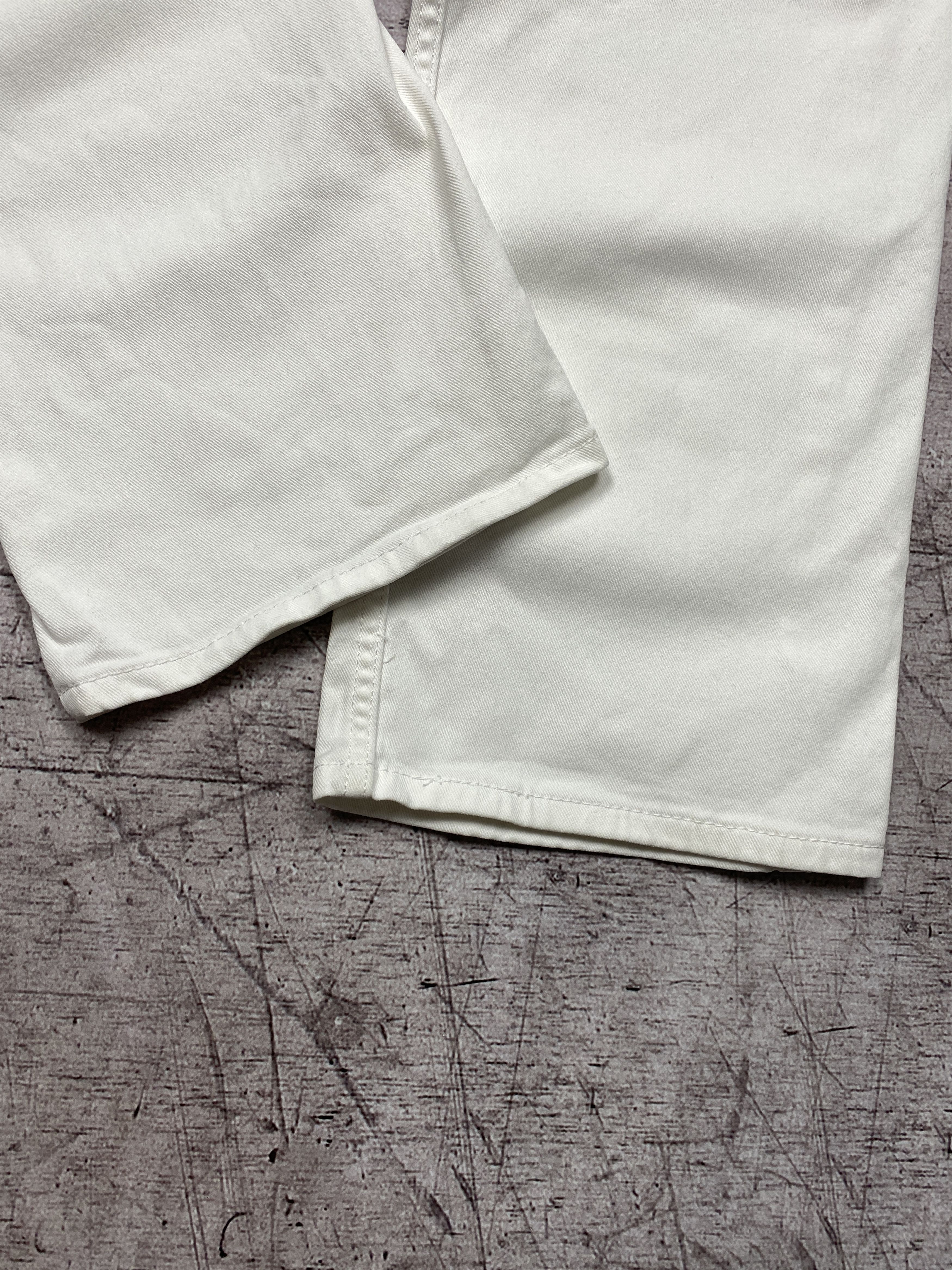 Levi's × Levi's Vintage Clothing Levis 514 Vintage White Denim Pants Jeans Size US 32 / EU 48 - 5 Thumbnail