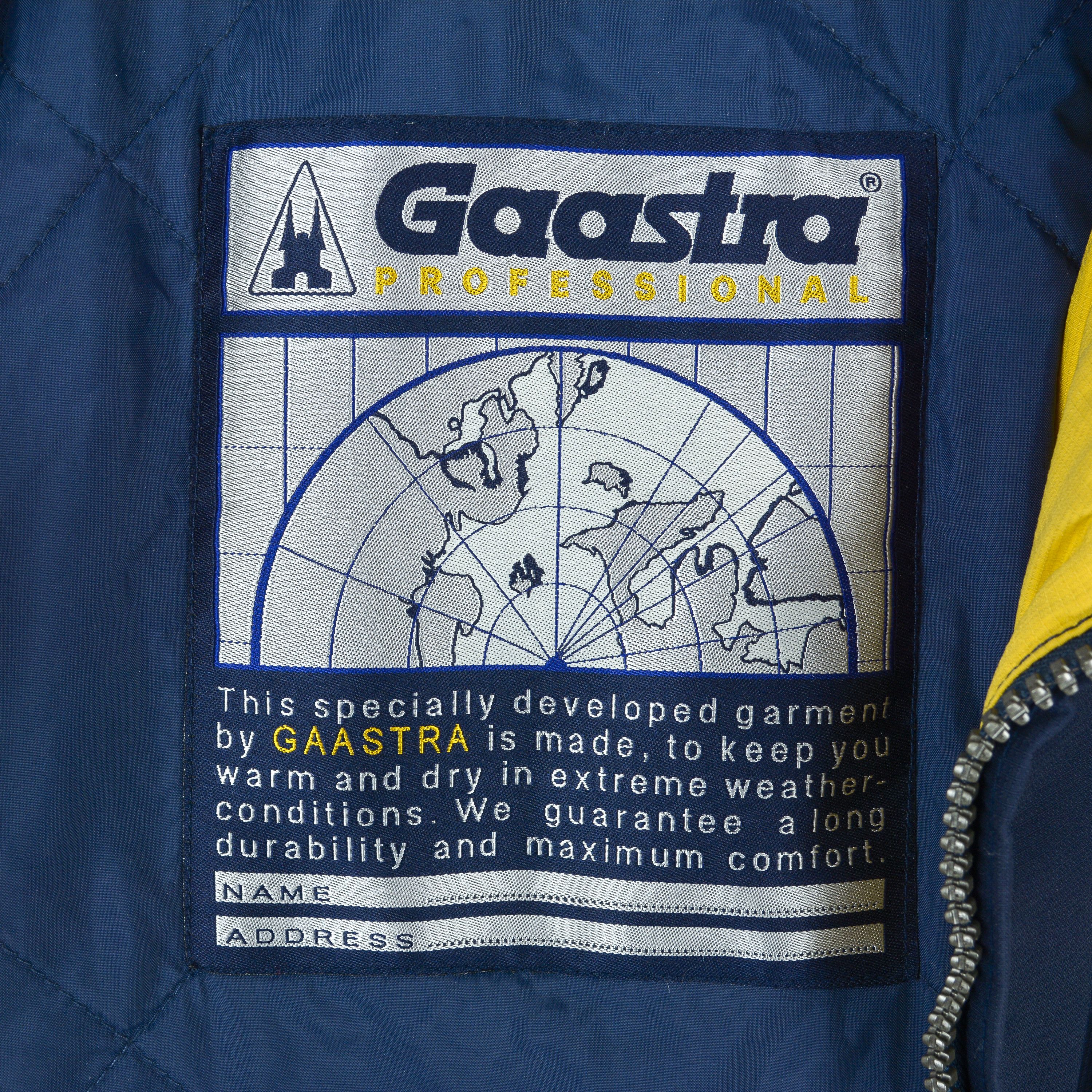 Designer GAASTRA Men Jacket XL Coat Windbreaker Insulated Padded Navy Size US XL / EU 56 / 4 - 7 Thumbnail