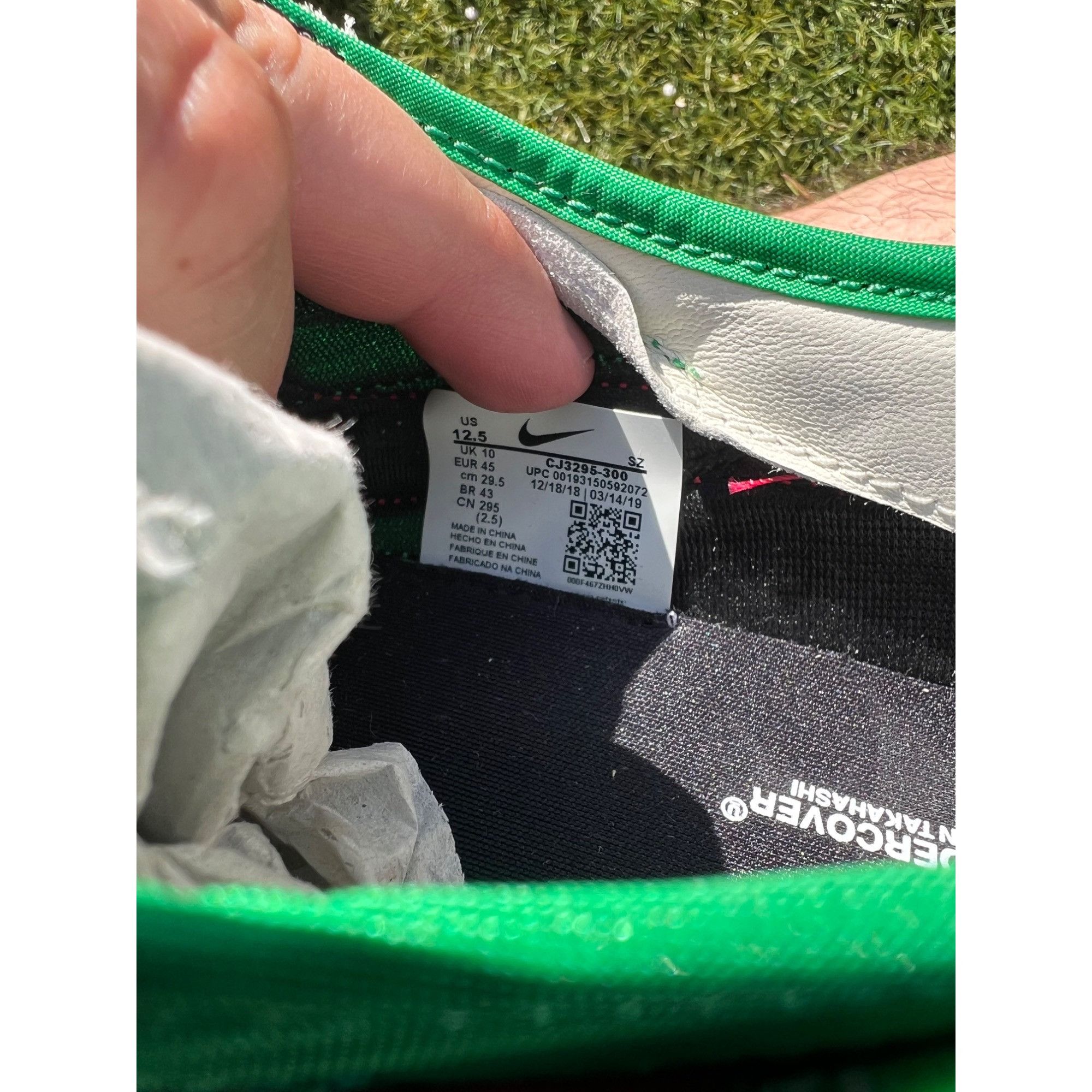 Nike × Undercover Nike x Undercover Women’s Daybreak 'Lucky Green' Shoes - Siz Size US 12 / IT 42 - 10 Thumbnail