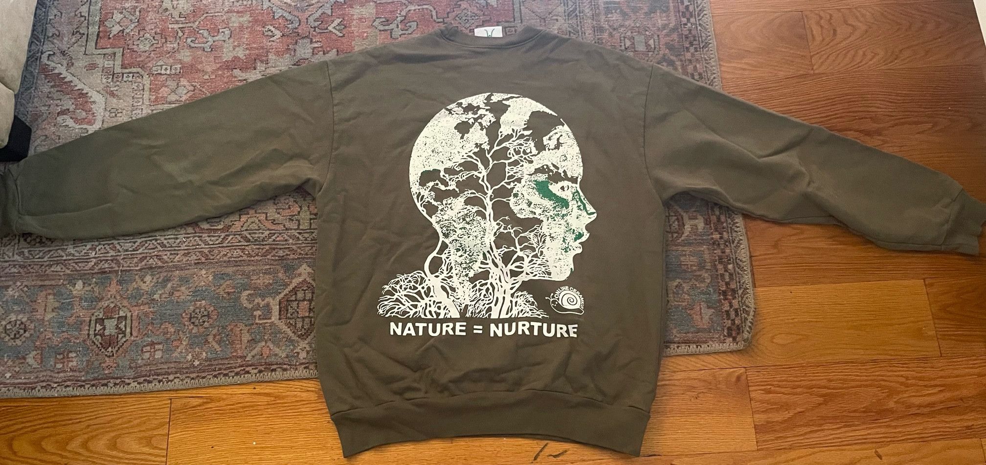 Online Ceramics Online Ceramics - Nature = Nurture (14oz Heavy Fleece) Size US L / EU 52-54 / 3 - 2 Thumbnail