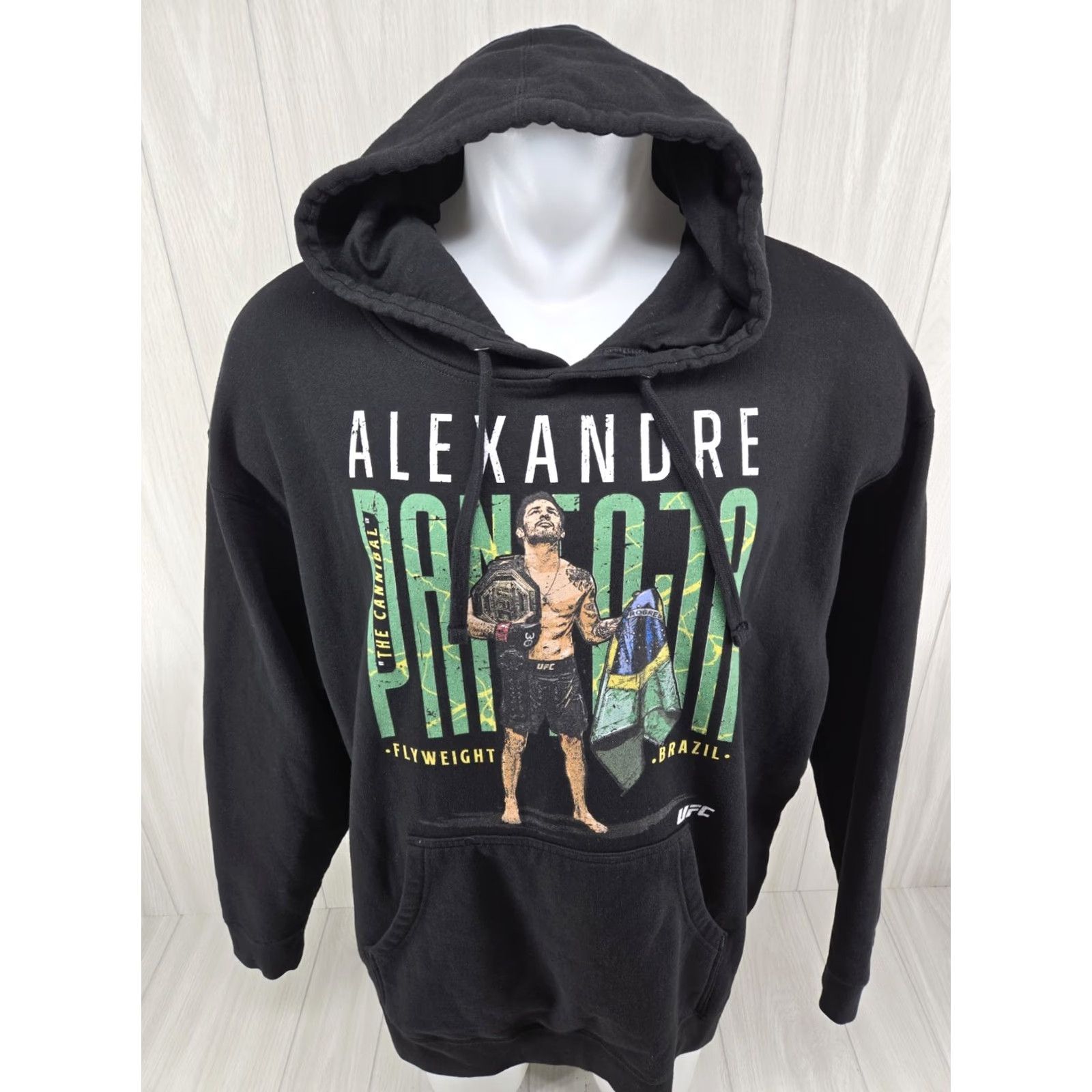 UFC 500 LEVEL UFC 500 LEVEL Pullover Hoodie Black Mens 3XL Size US XXL / EU 58 / 5 - 2 Thumbnail