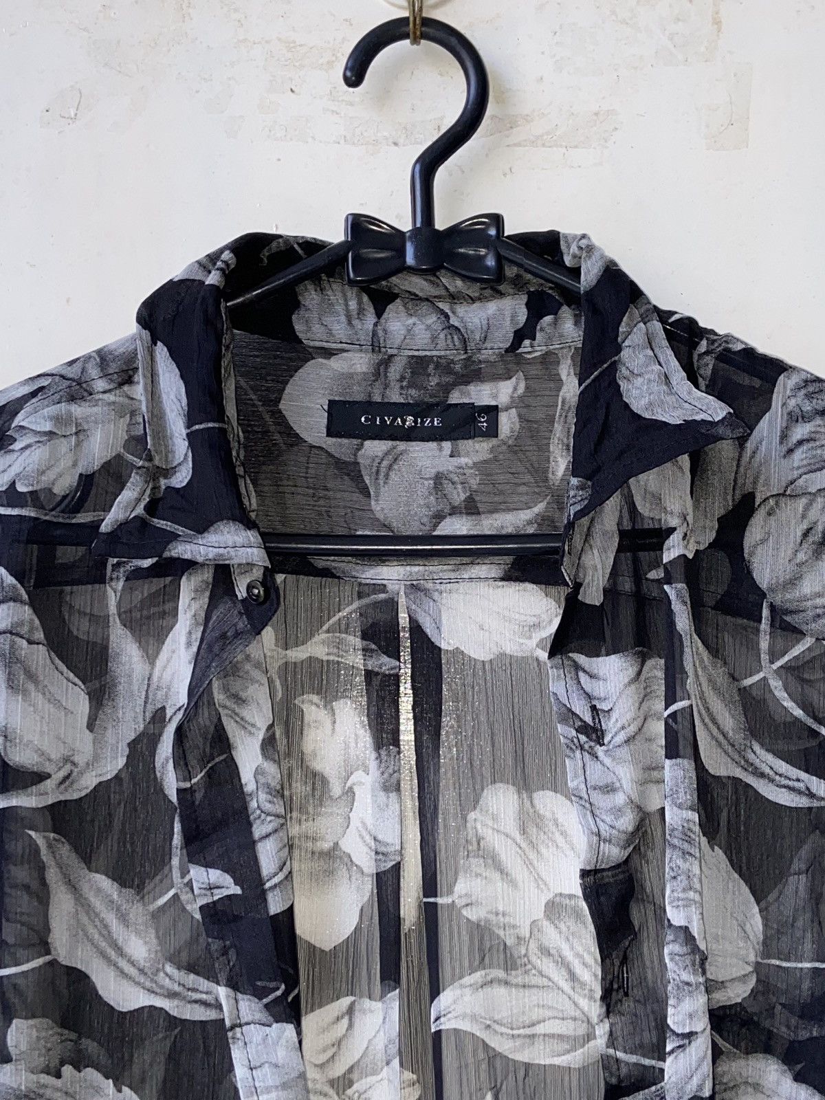 CIVARIZE CIVARIZE Floral Patterned Mesh Outer/Shirt Size US M / EU 48-50 / 2 - 4 Thumbnail