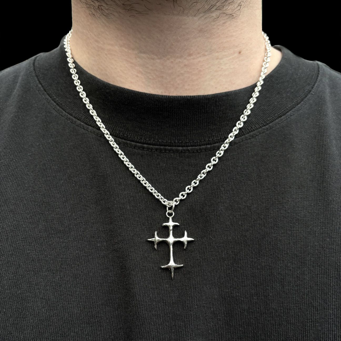 Handmade Cross Pendant Size ONE SIZE - 5 Thumbnail