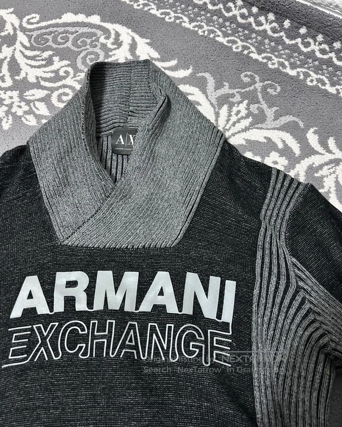 Armani Armani Exchange Vintage Knit Sweater. Size US M / EU 48-50 / 2 - 3 Thumbnail
