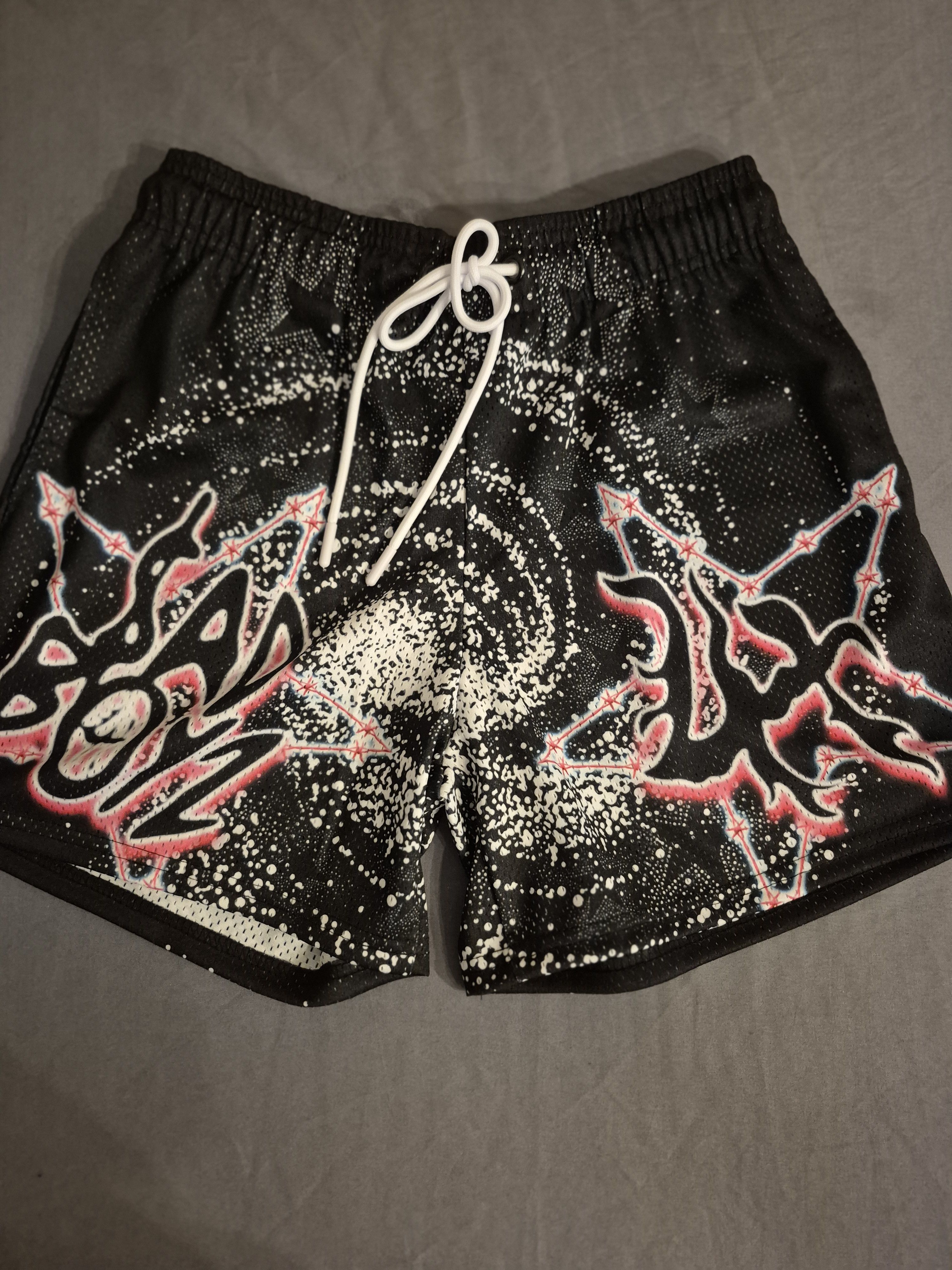 Lost hills × Sad Boys Lost Hills x Sad Boys Collab Mesh Shorts Size Medium Size US 34 / EU 50 - 1 Thumbnail