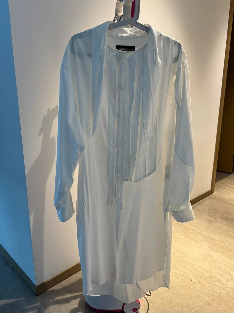 Yohji Yamamoto Yohji Yamamoto 22AW pleated shirt 2506-Nextarrow Size US S / EU 44-46 / 1 - 1 Thumbnail