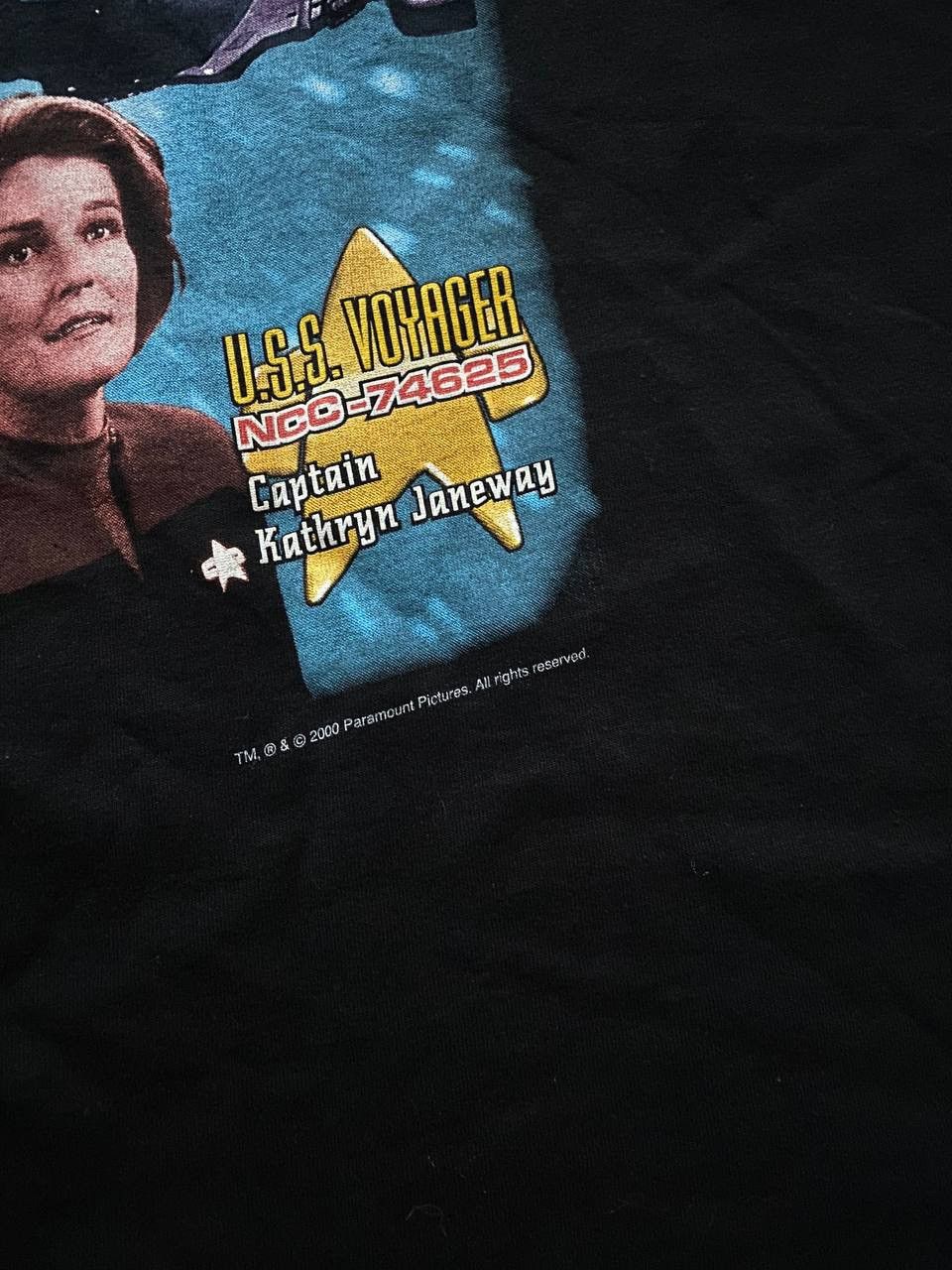 Vintage Vintage 00s 2000 Star Trek Ships and Captains Tee T Shirt Size US M / EU 48-50 / 2 - 3 Thumbnail