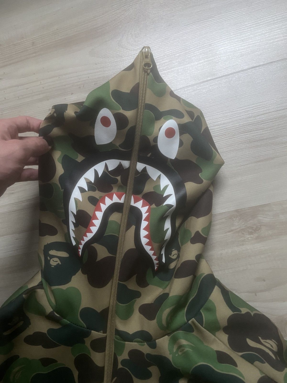 Adidas × Bape Adidas x Bape SB zip hoodie Size US L / EU 52-54 / 3 - 2 Thumbnail