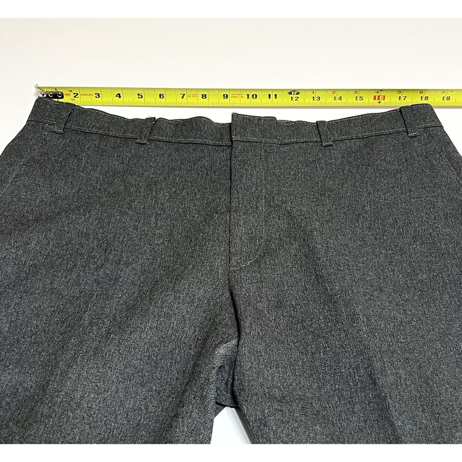 Levi's VTG Levi's Pants Mens 36x29 Gray Dress Trousers Slacks 90s Retro USA Straight Front Linen? Size US 36 / EU 52 - 3 Thumbnail