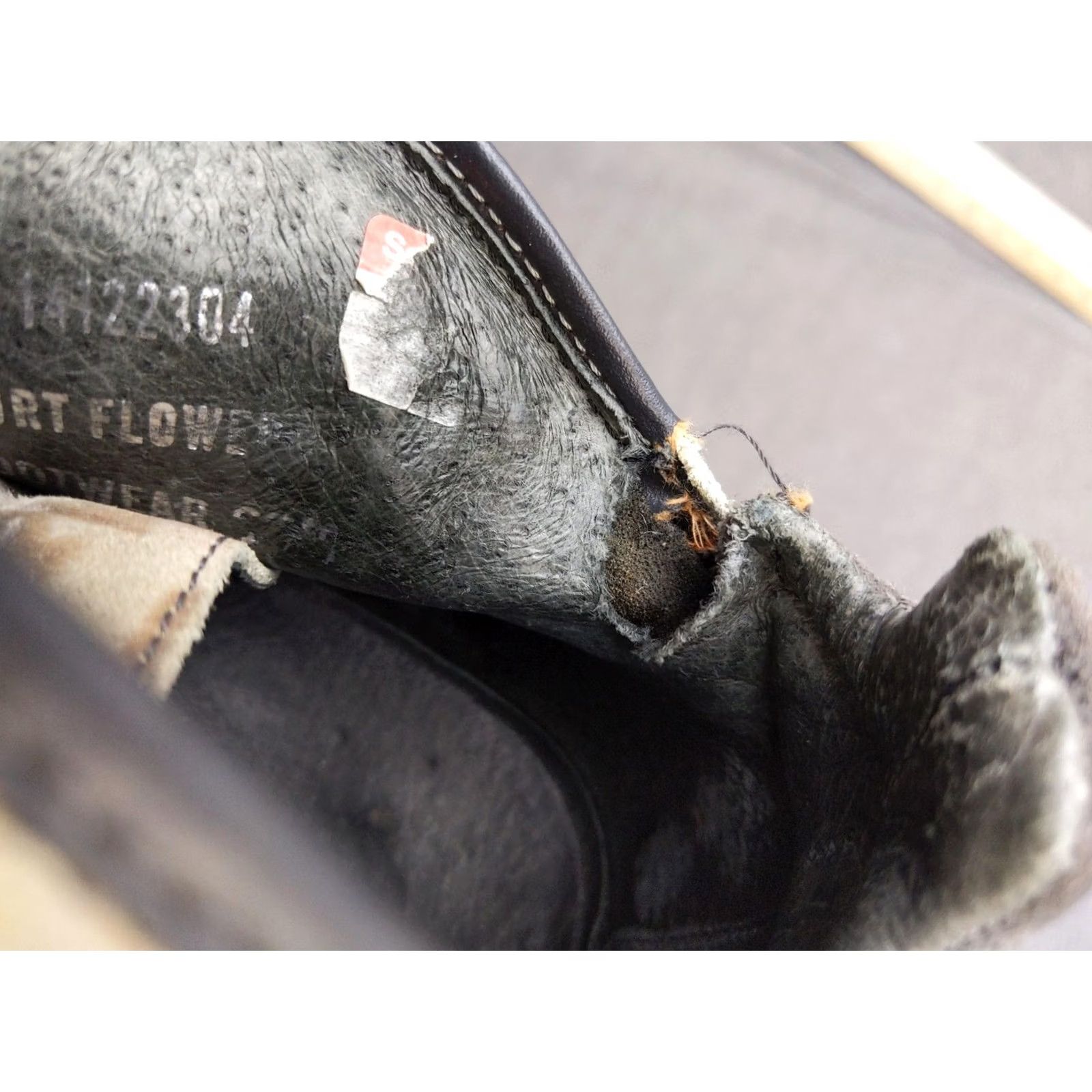 Vintage Rehab Kurt Flower Mens Size 10 Gray Leather Derby Brogue Cap Toe 14122304 Size ONE SIZE - 5 Thumbnail