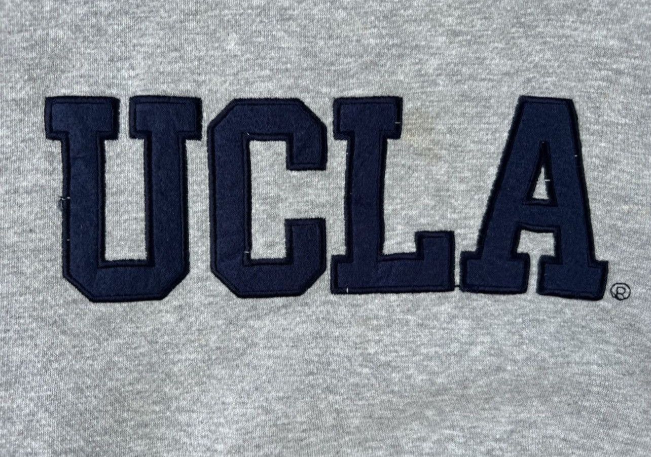Vintage Vintage University UCLA Embroidered Spellout Sweatshirt Size US L / EU 52-54 / 3 - 4 Thumbnail