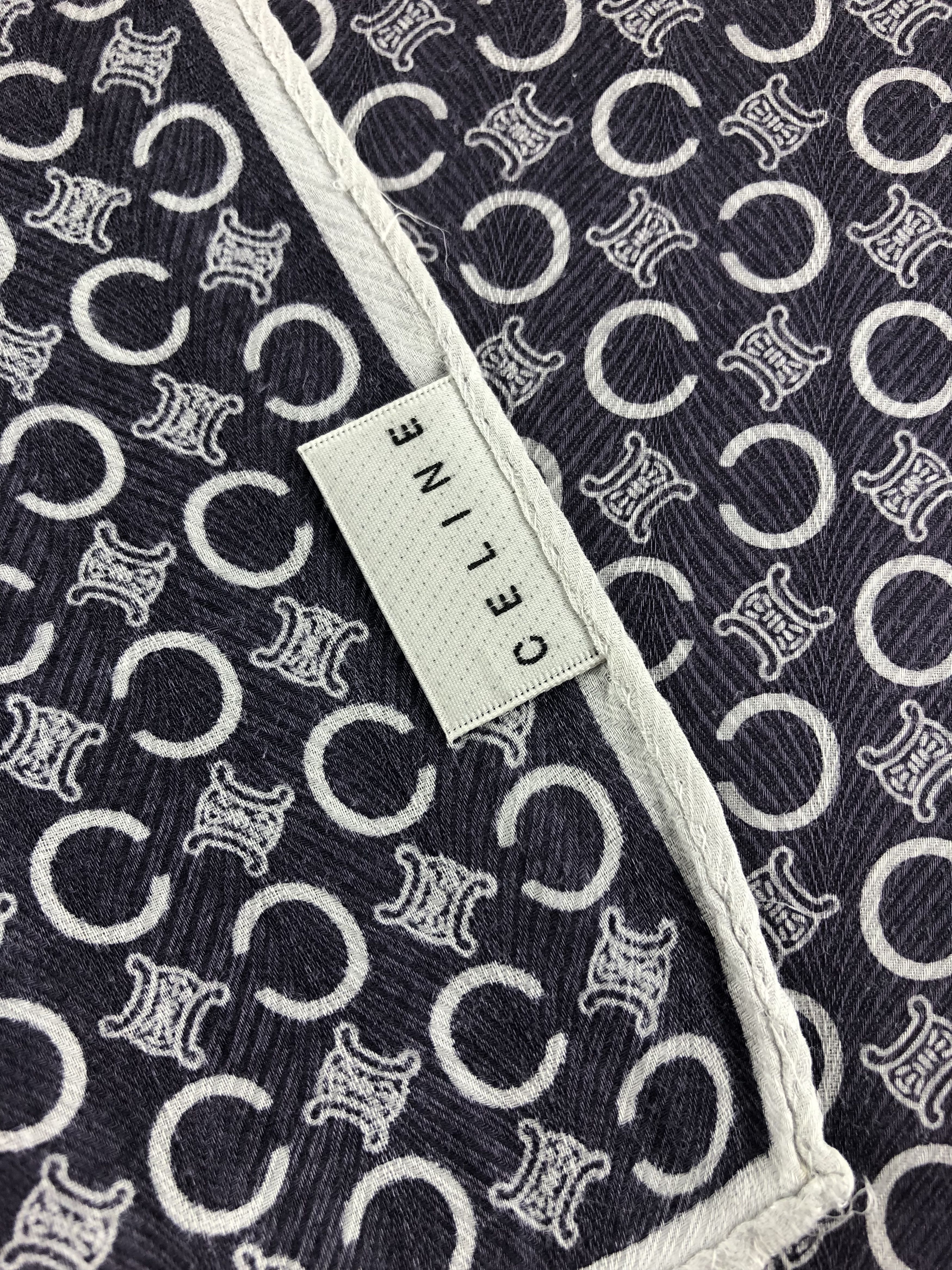 Celine Celine Handkerchief / Bandana / Neckerchief C285 Size ONE SIZE - 5 Thumbnail