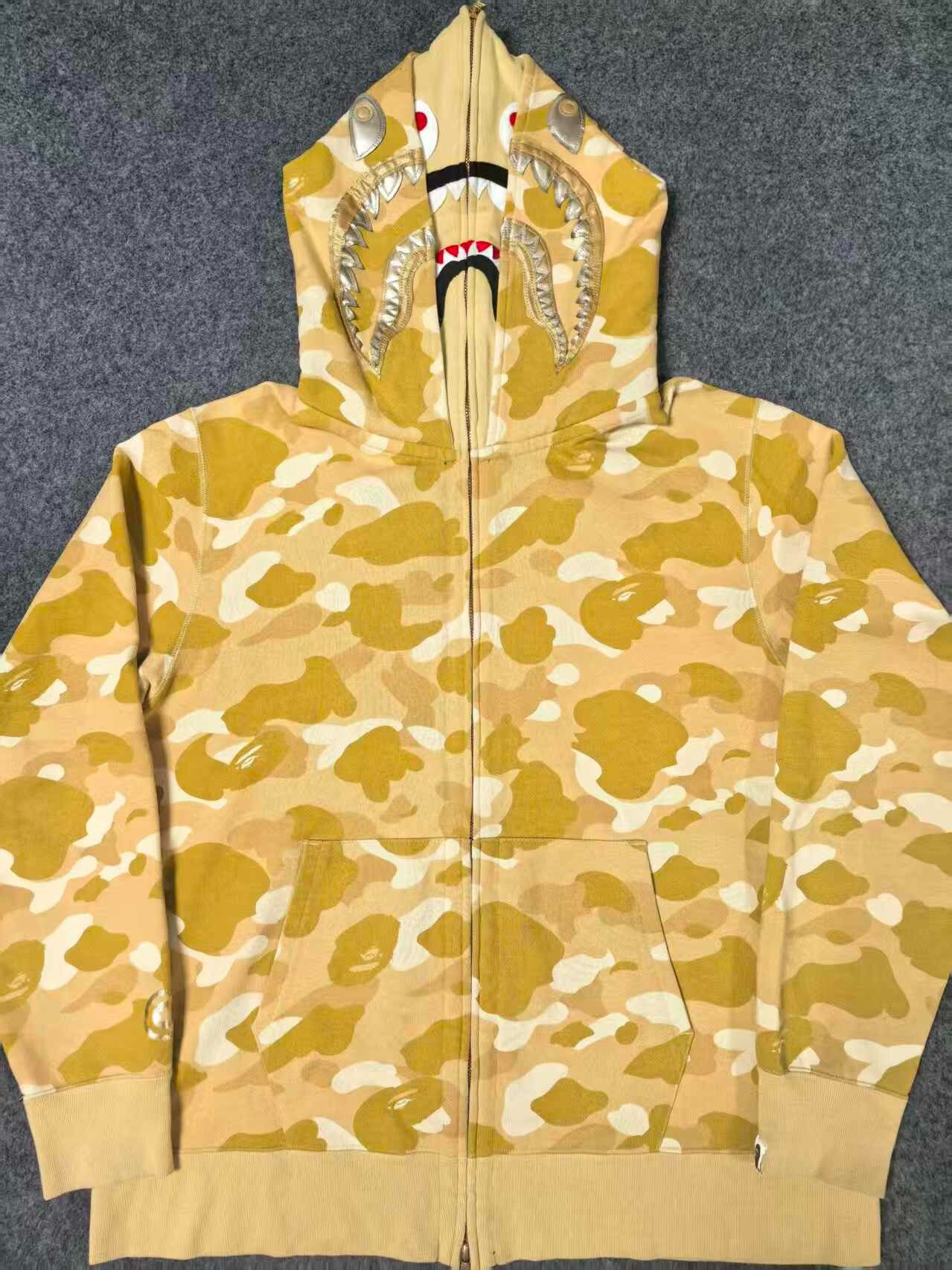 Bape Bape X Multi Shark Sweatshirt Pullover Size US XXL / EU 58 / 5 - 1 Thumbnail