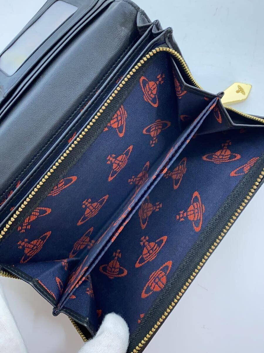 Vivienne Westwood Vivienne Westwood Lthr Long Wallet Black Size ONE SIZE - 5 Thumbnail
