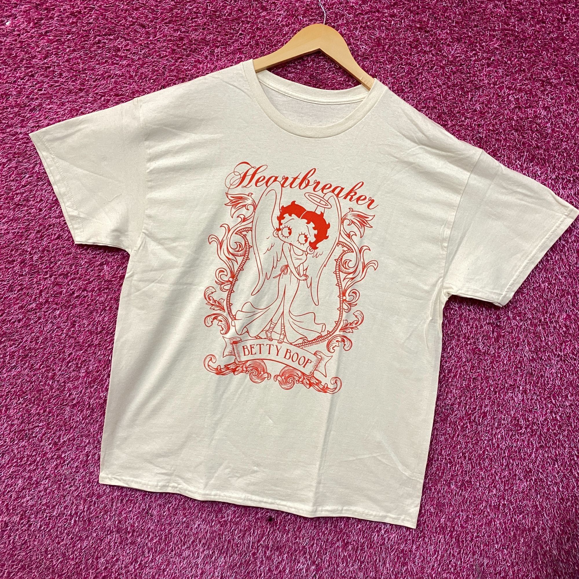 Other Betty Boop Heartbreaker Cute Graphic T-Shirt Large Size US L / EU 52-54 / 3 - 3 Thumbnail