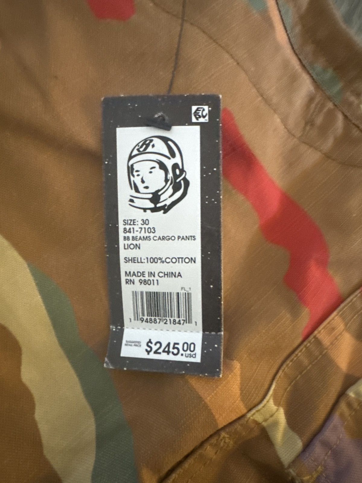 Billionaire Boys Club Beams Cargo Pants Size US 30 / EU 46 - 4 Thumbnail