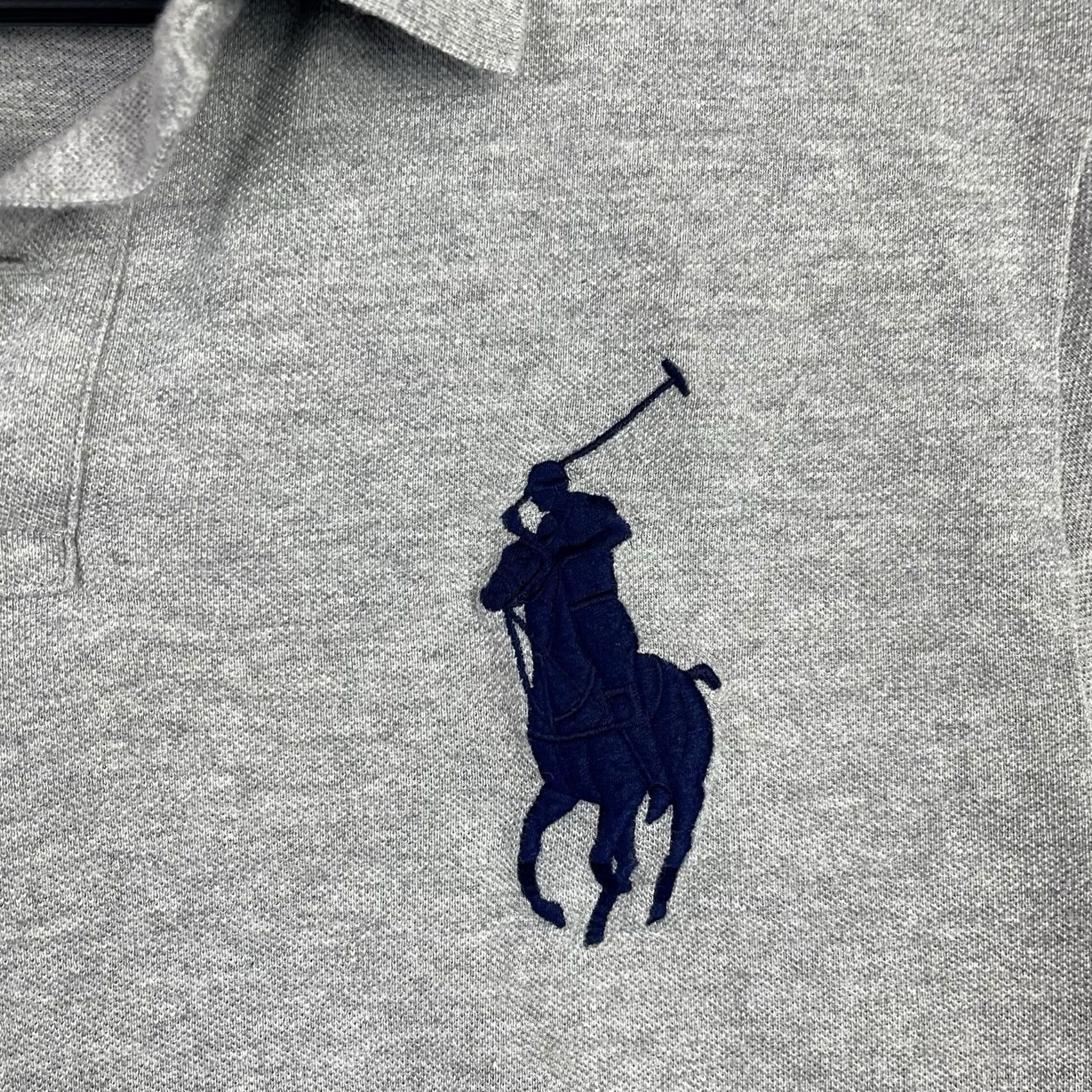 Polo Ralph Lauren Polo Ralph Lauren Polo Shirt Mens XL Gray Yacht Club Custom Slim Fit Big Pony Polo Shirt Mens XL Gray Yacht Club Slim Fit Beac h Surfing Size US XL / EU 56 / 4 - 4 Thumbnail