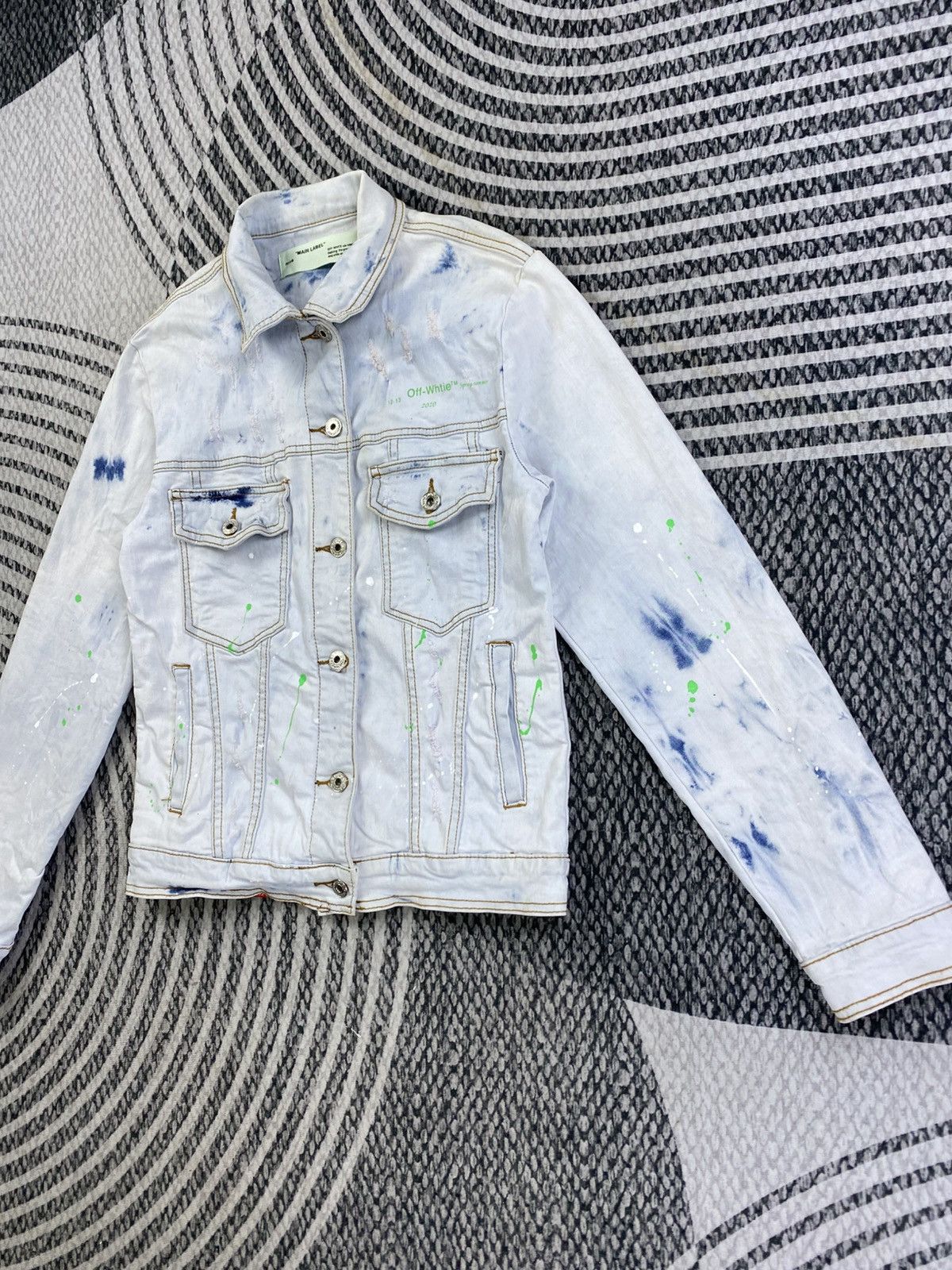 Off-White 2013 OFF-WHITE c/o VIRGIL ABLOH Denim Jacket Size US S / EU 44-46 / 1 - 4 Thumbnail