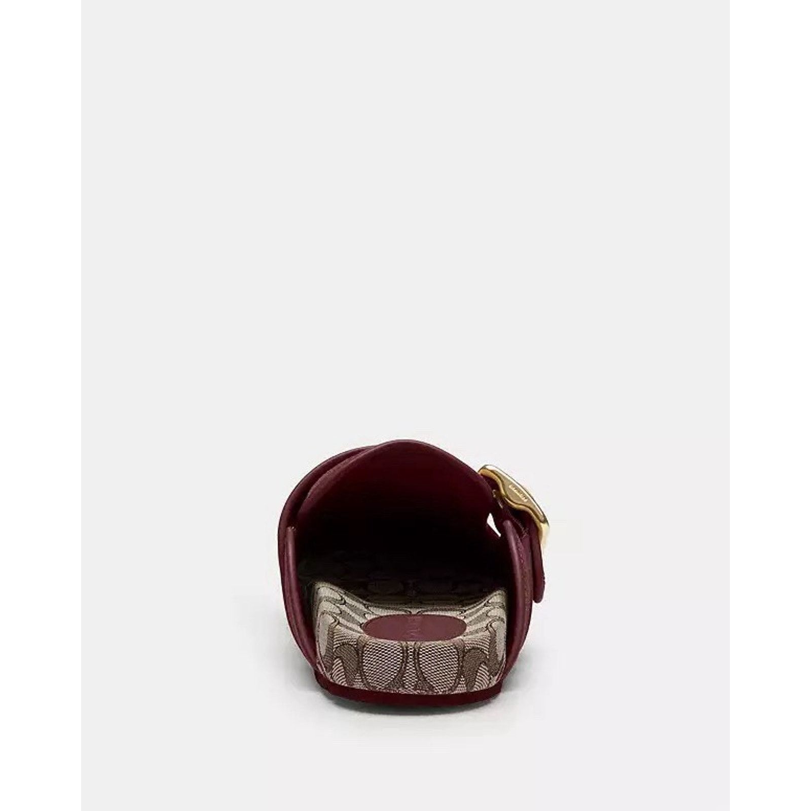 Coach NWT Coach Woman Archival Buckle Clog Shoes Merlot CCO05 us 7 Size US 7 / IT 37 - 11 Thumbnail