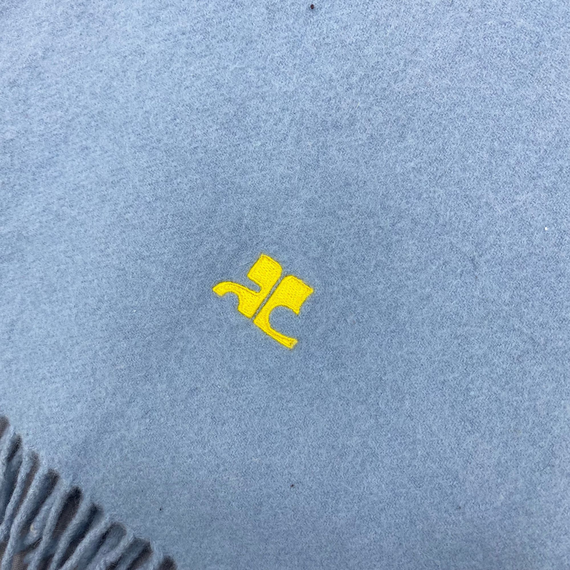 Courreges Vintage Courreges Scarf Muffler Wool Winter Scarves Size ONE SIZE - 4 Thumbnail