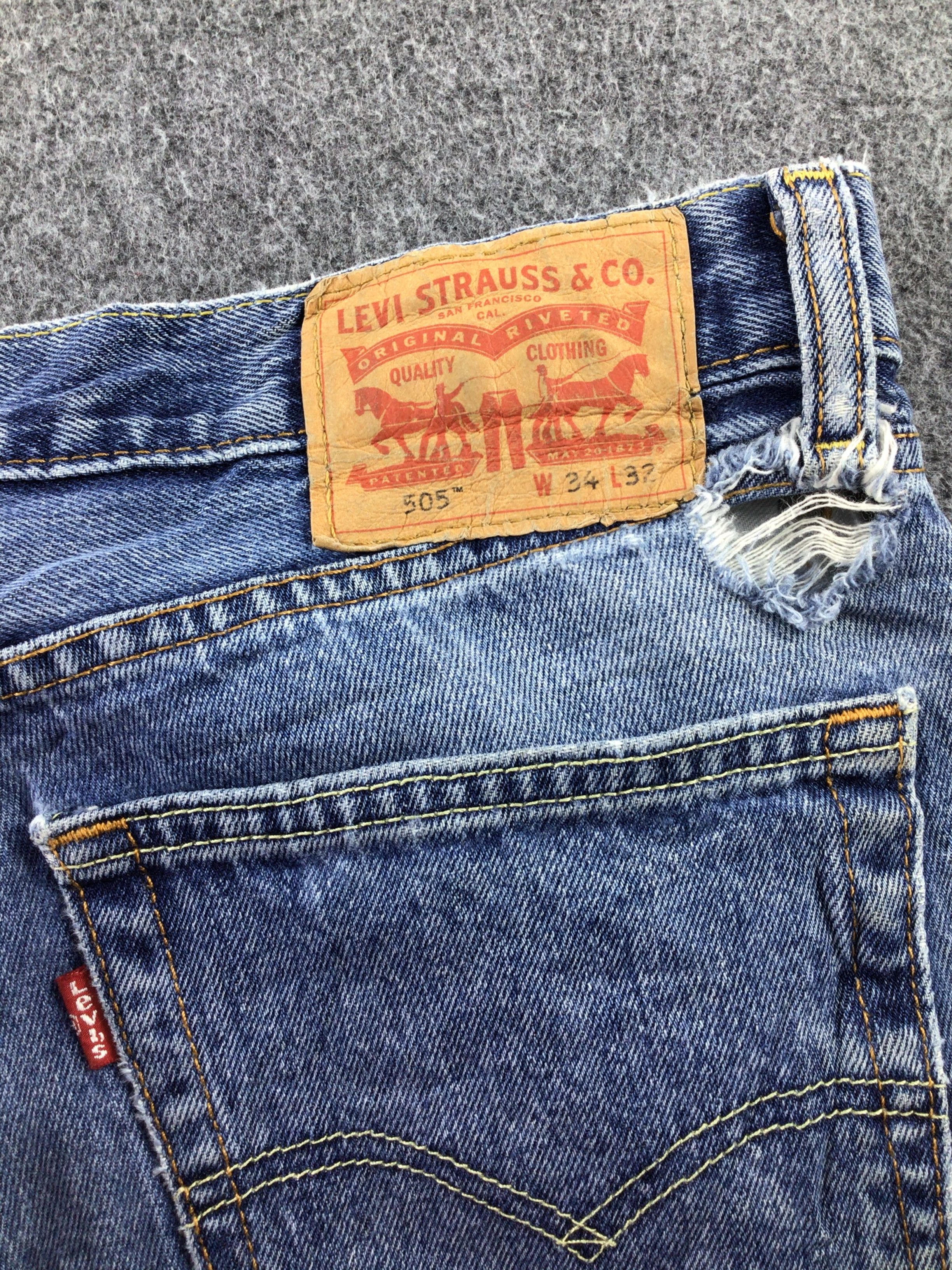 Levi's × Vintage Vintage Levis 505 Jeans-JM228 Size US 35 - 6 Thumbnail