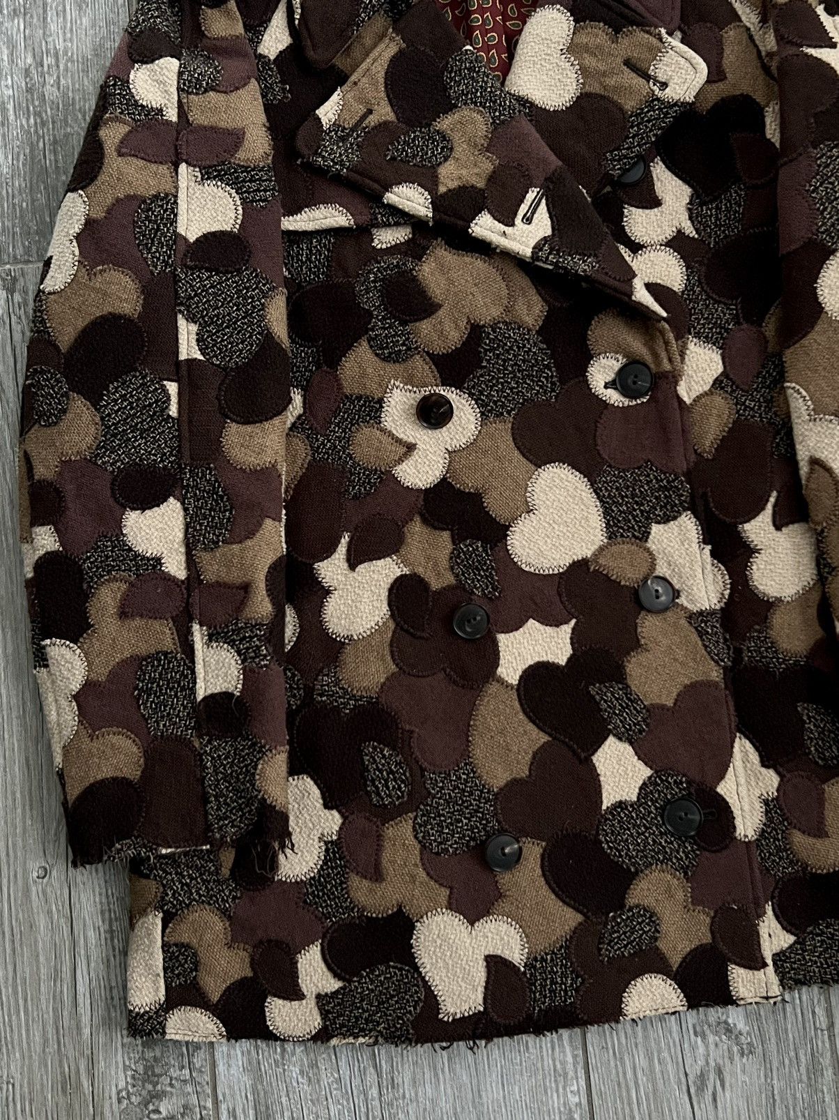 Number (N)ine AW2003 Number (N)ine Touch Me I’mSick Heart Patchwork Jacket Size US XL / EU 56 / 4 - 7 Thumbnail
