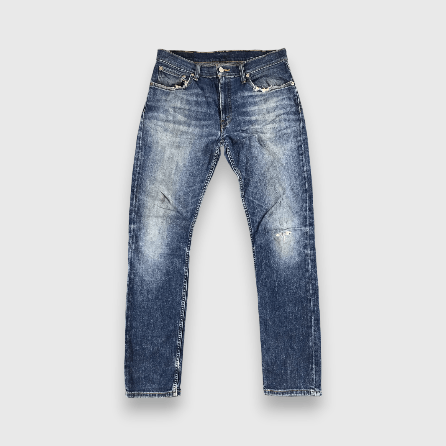 Levi's Vintage Blue Wash Levis 511 Jeans- J1359 Size US 33 - 1 Thumbnail