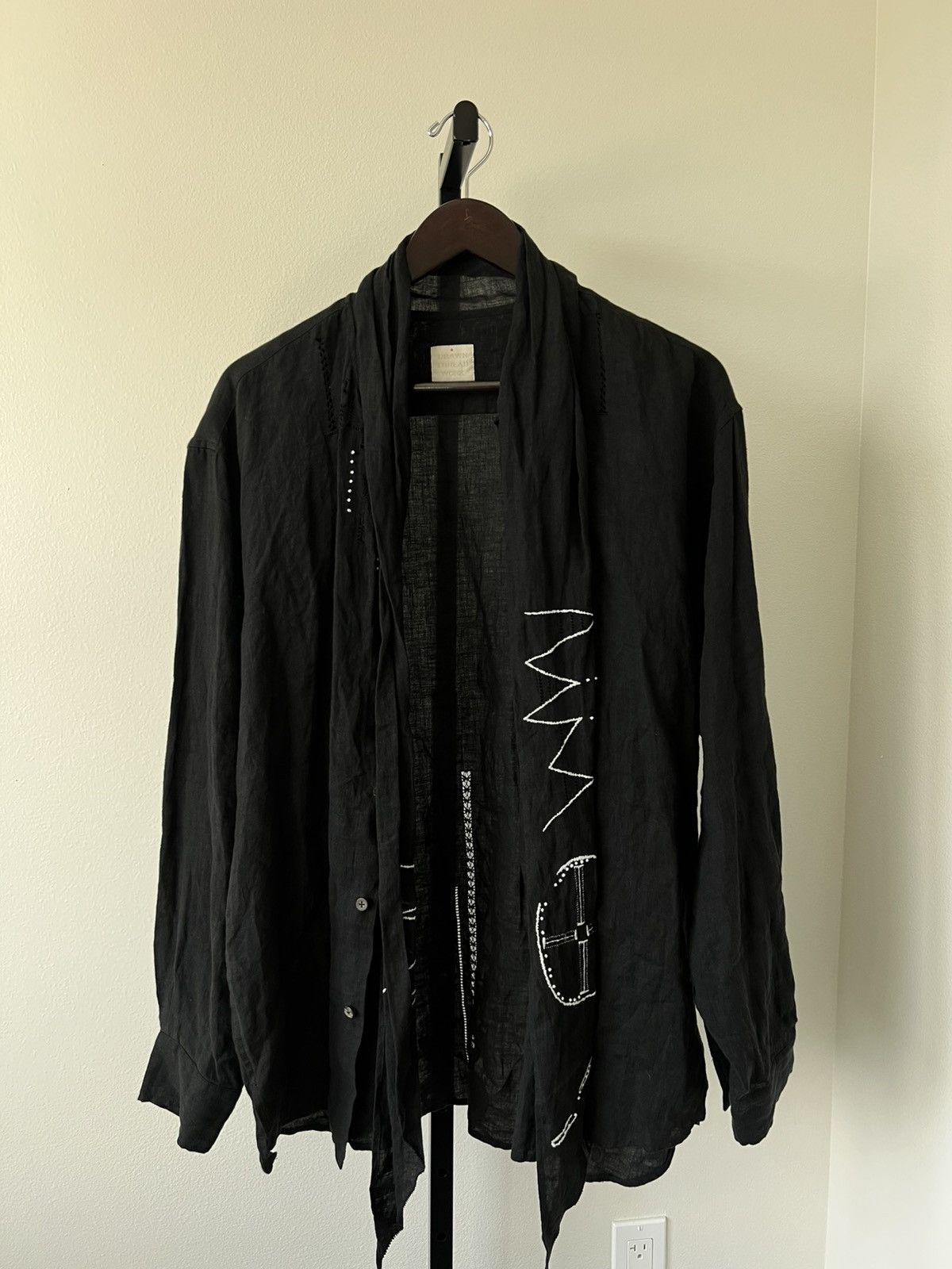 Kapital RARE! Drawn thread work shirt Size US M / EU 48-50 / 2 - 12 Thumbnail