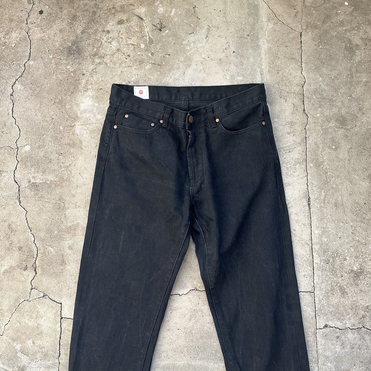 Han Kjobenhavn HAN Kjobenhavn Selvedge regular fit Japan Black Denim Size US 31 - 4 Thumbnail