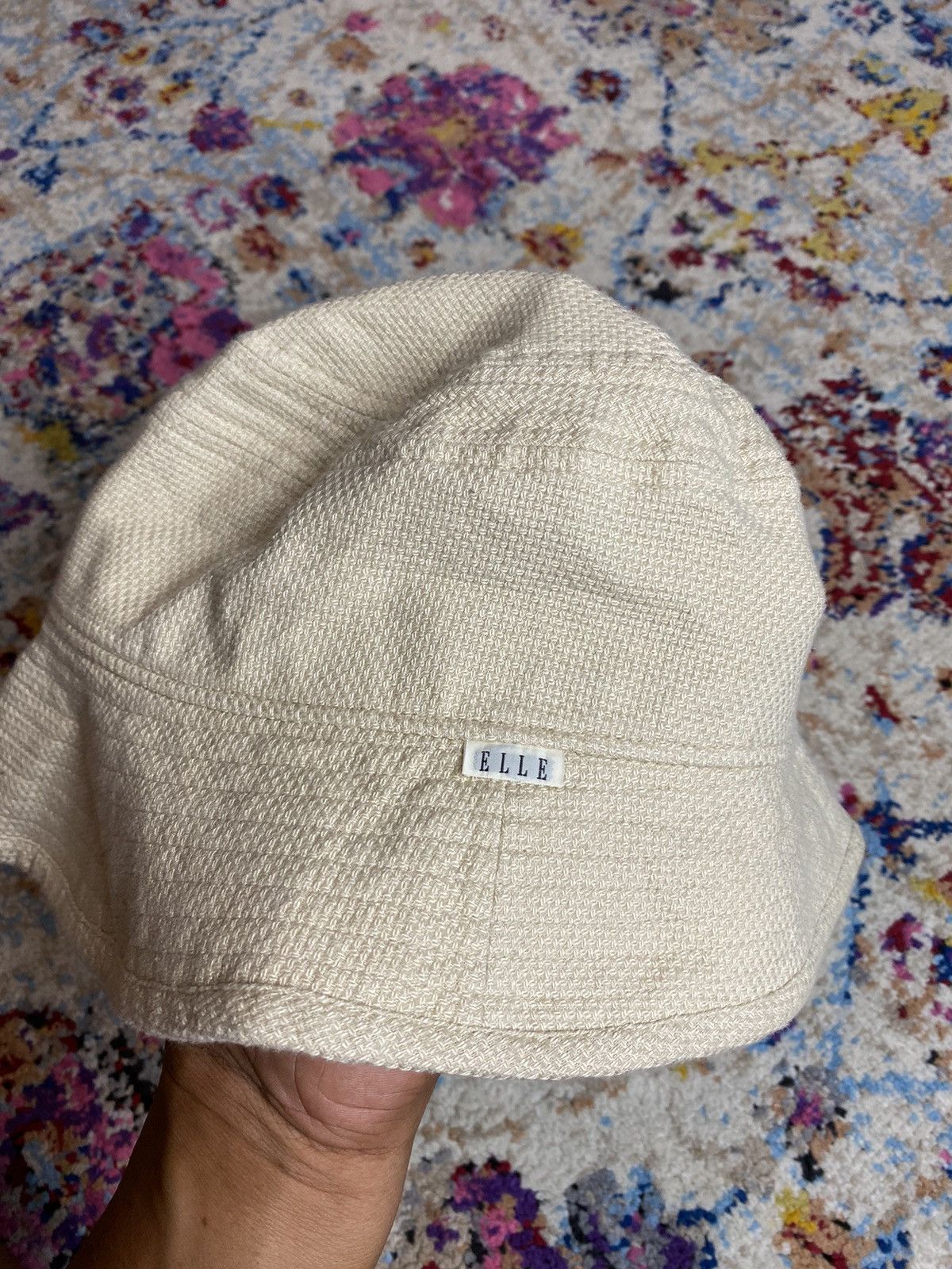 Japanese Brand × Vintage Vintage Elle Paris twill cotton mini Bucket Hats Size ONE SIZE - 2 Thumbnail