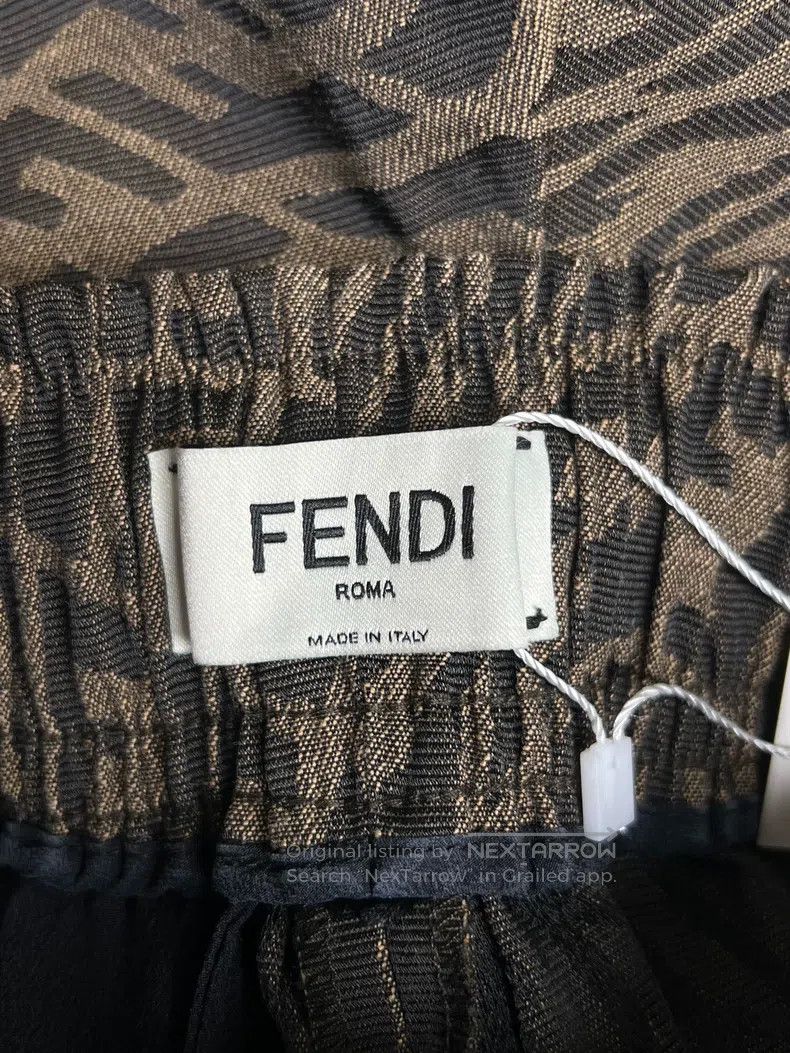 Fendi All-over Logo Printed Shorts
